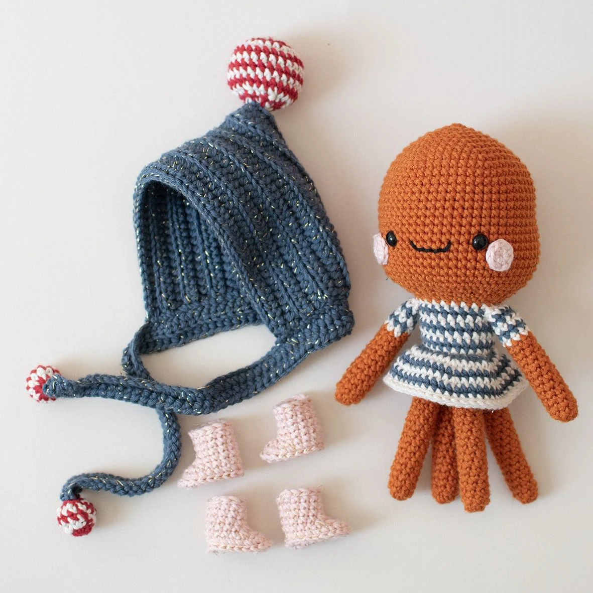 Anita Octopus - Virkkauspaketti - Image 4