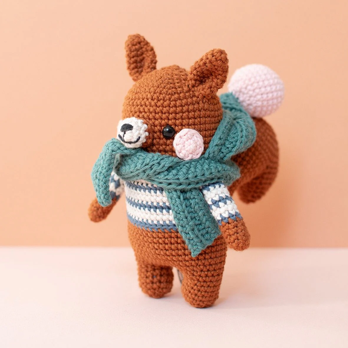 Bruno Squirrel - Virkkauspaketti - Image 3