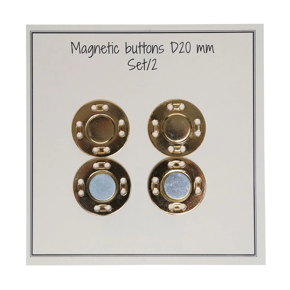 Magneettinappi - 20 mm