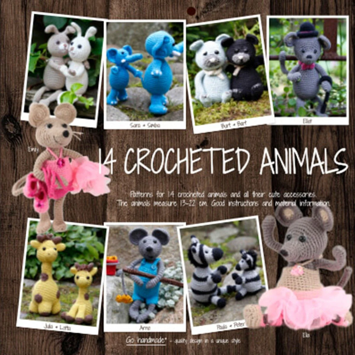 14 Crocheted Animals