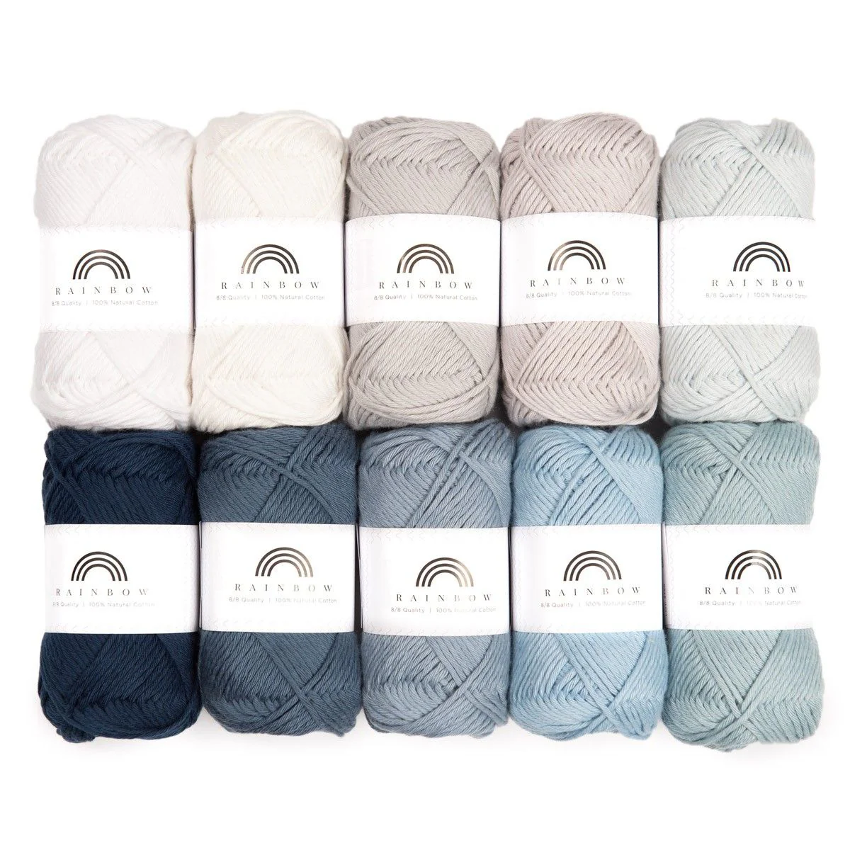 Rainbow Cotton 8/8 - Värilajitelma - Image 5