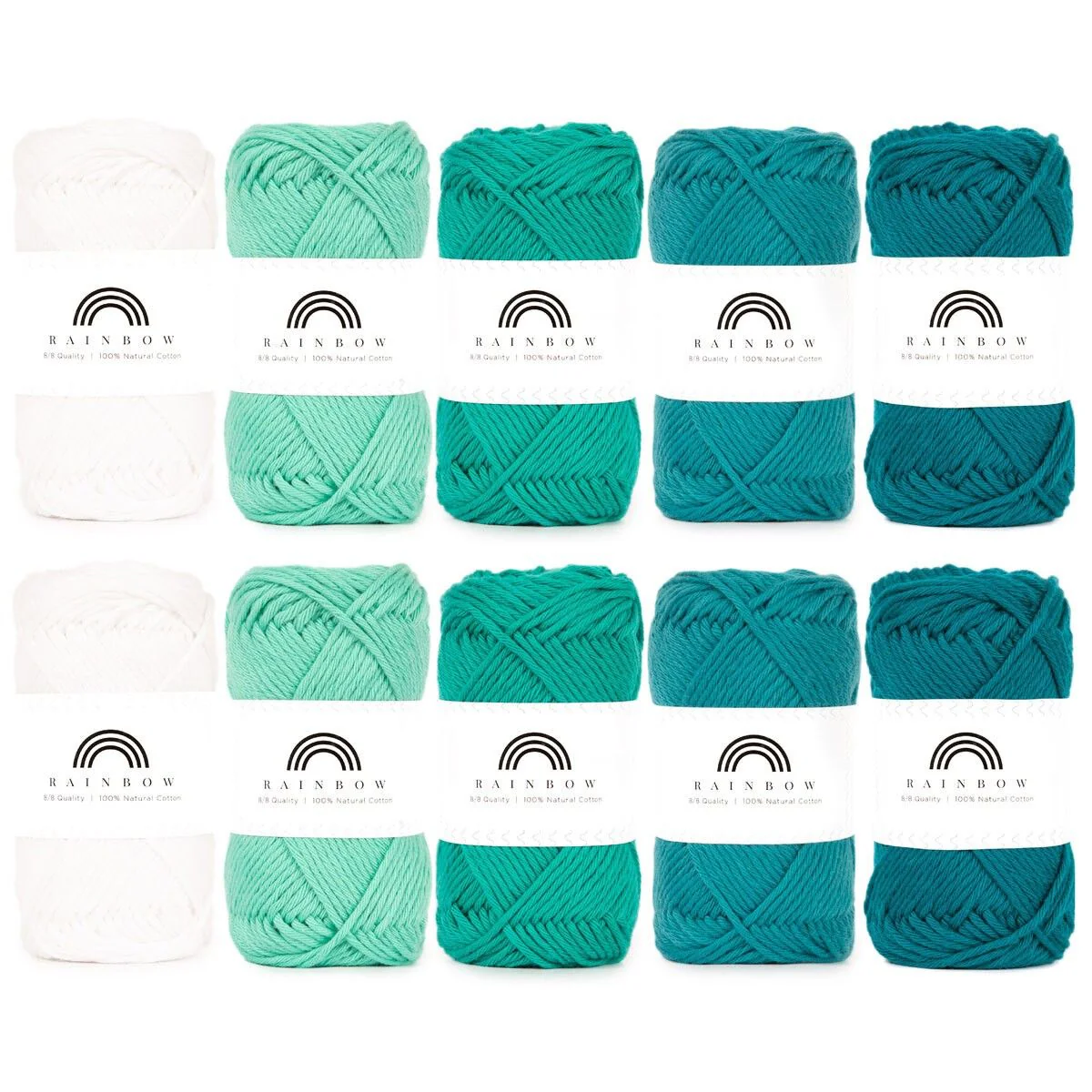 Rainbow Cotton 8/8 - Värilajitelma - Image 9