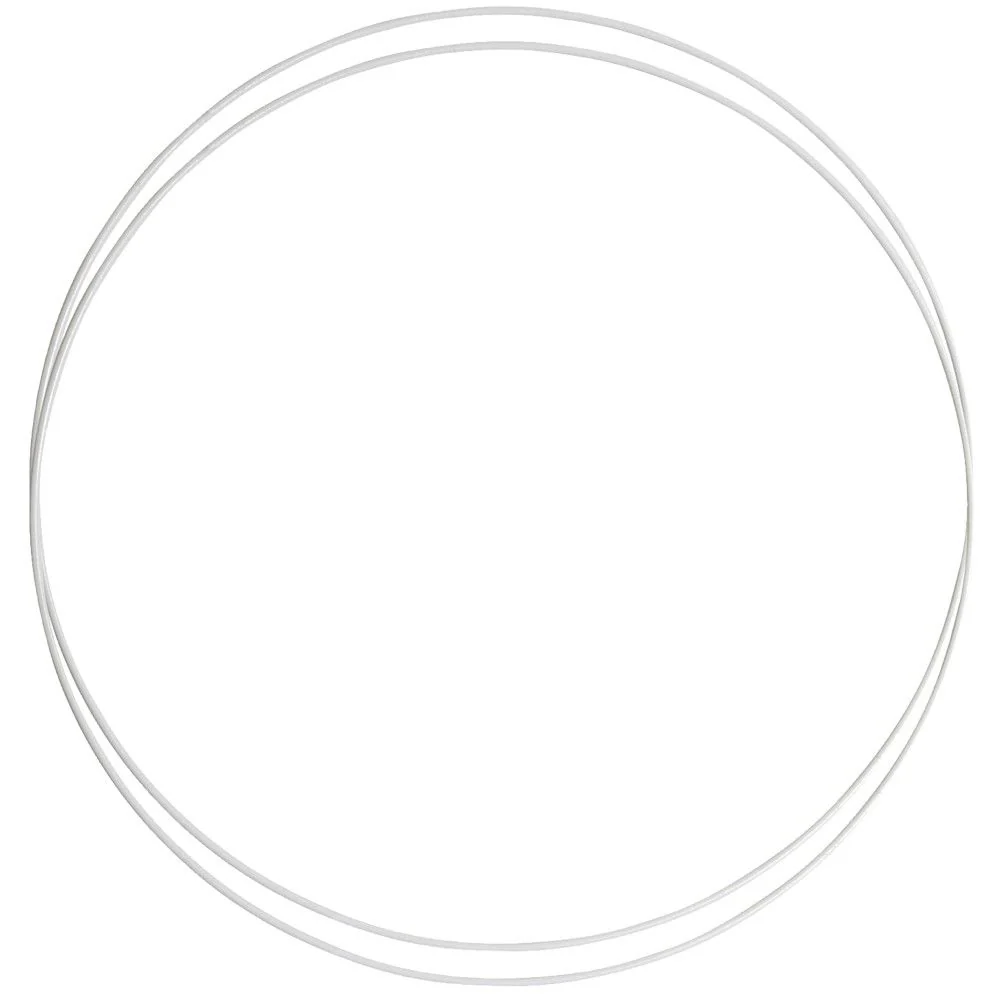 Metallirengas, 30 cm, 2 kpl