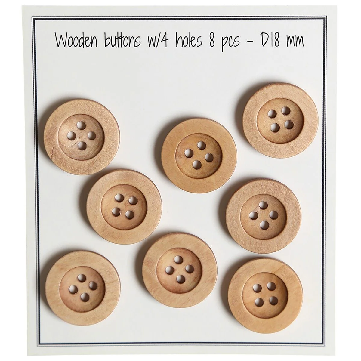 Puunapit - Round Groove - Vaaleat
