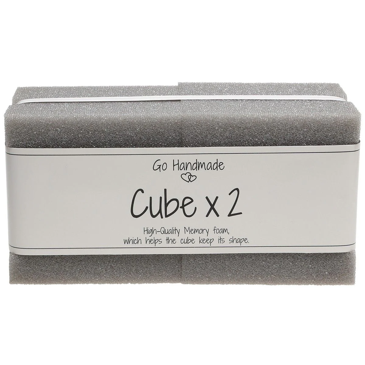 Memory Foam- Pienet kuutiot (2 kpl pakkaus)