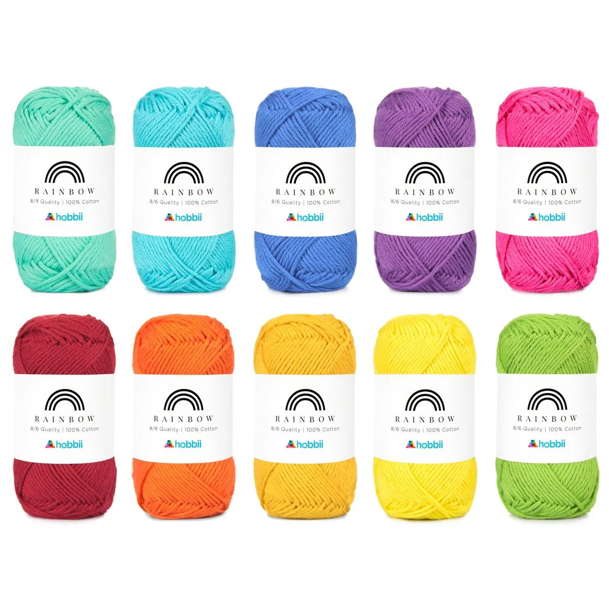 Rainbow Cotton 8/6 Color Pack - Image 10