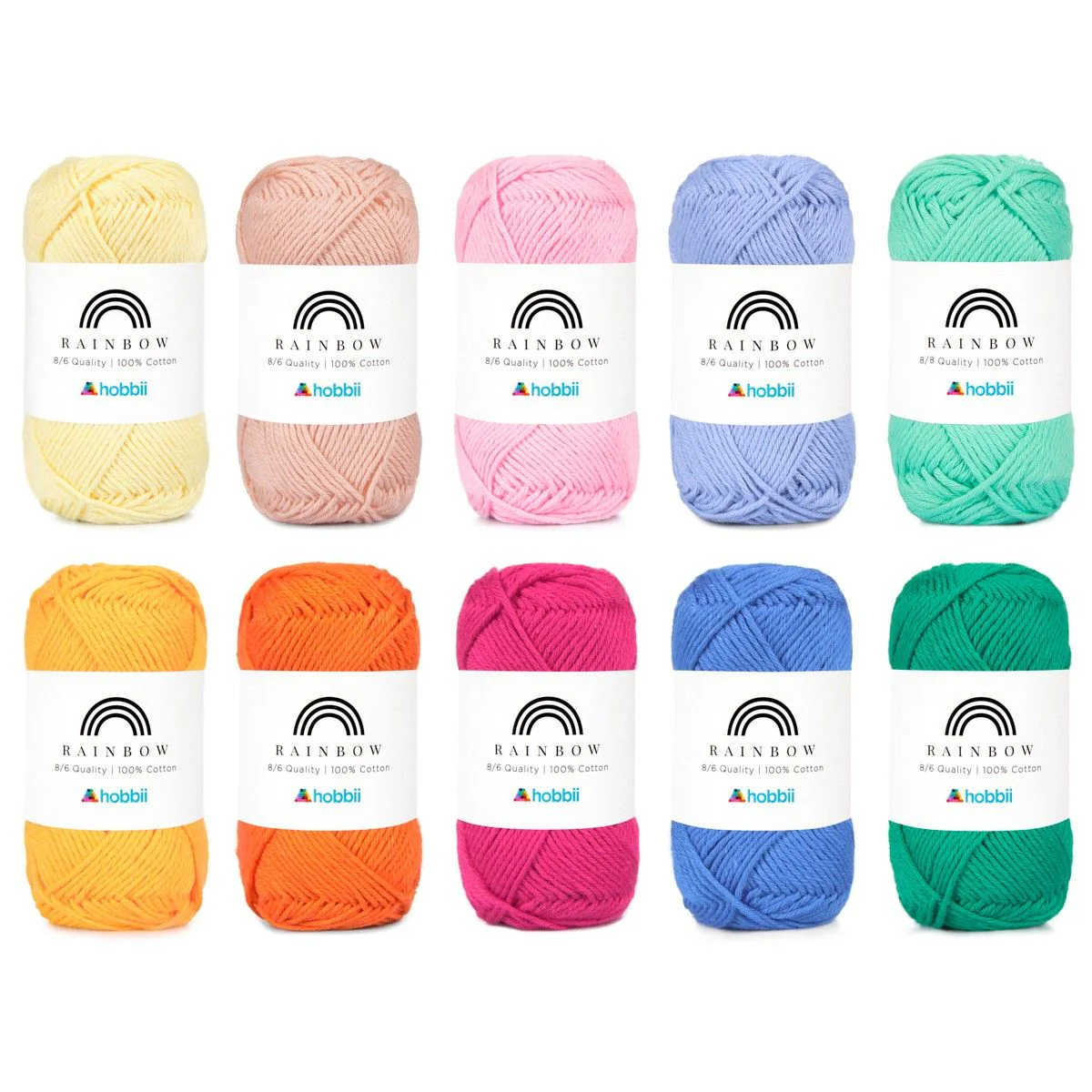 Rainbow Cotton 8/6 Color Pack - Image 11