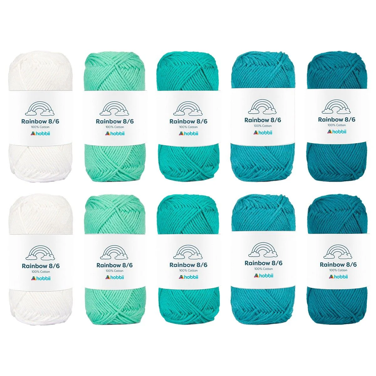 Rainbow Cotton 8/6 Color Pack - Image 15