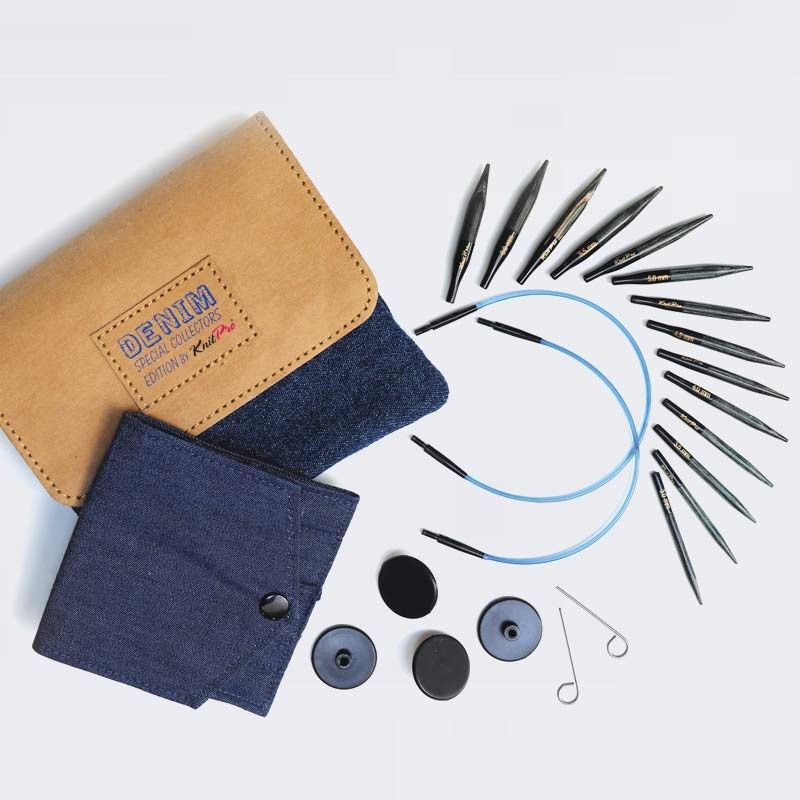 DENIM Ekstra-Lyhyet Vaihdettava Pyöröpuikkosetti - Image 2