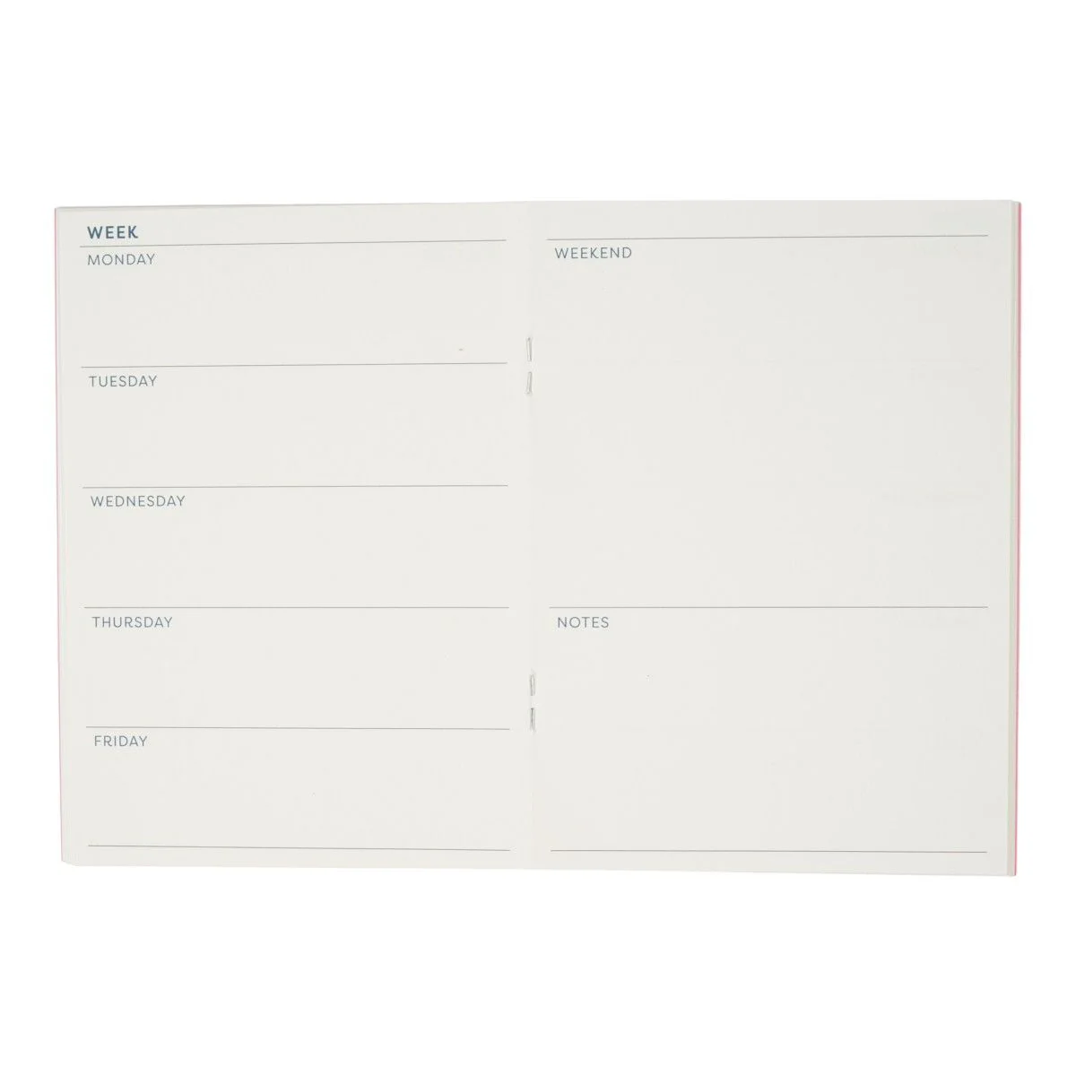 Weekly Planner Book - Kukkakuvio - Image 3