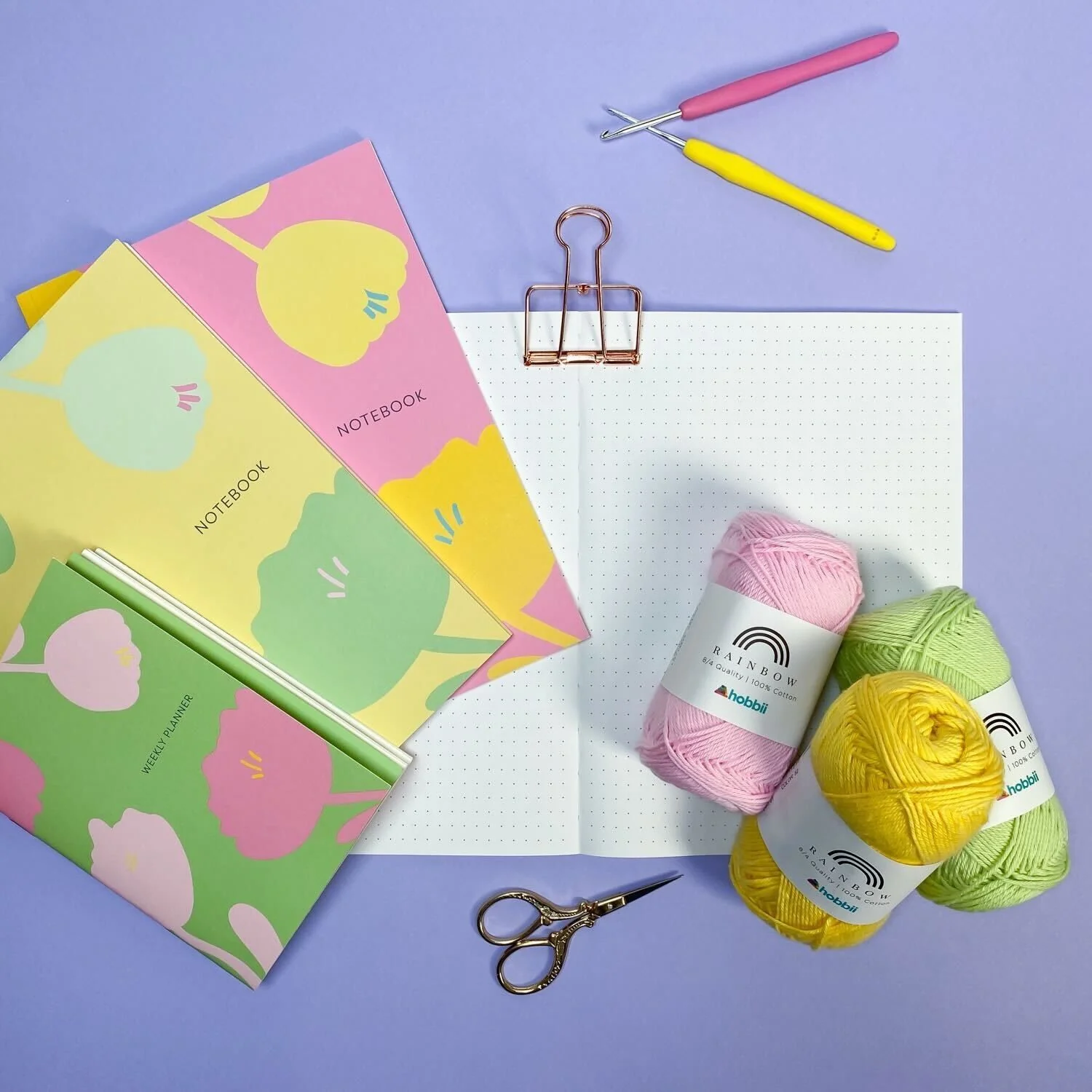 Notebook - Dotty - Kukkakuvio - Image 5