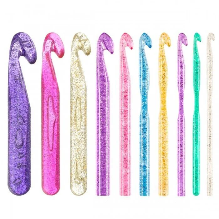 Glitter-Virkkuukoukku - Image 4