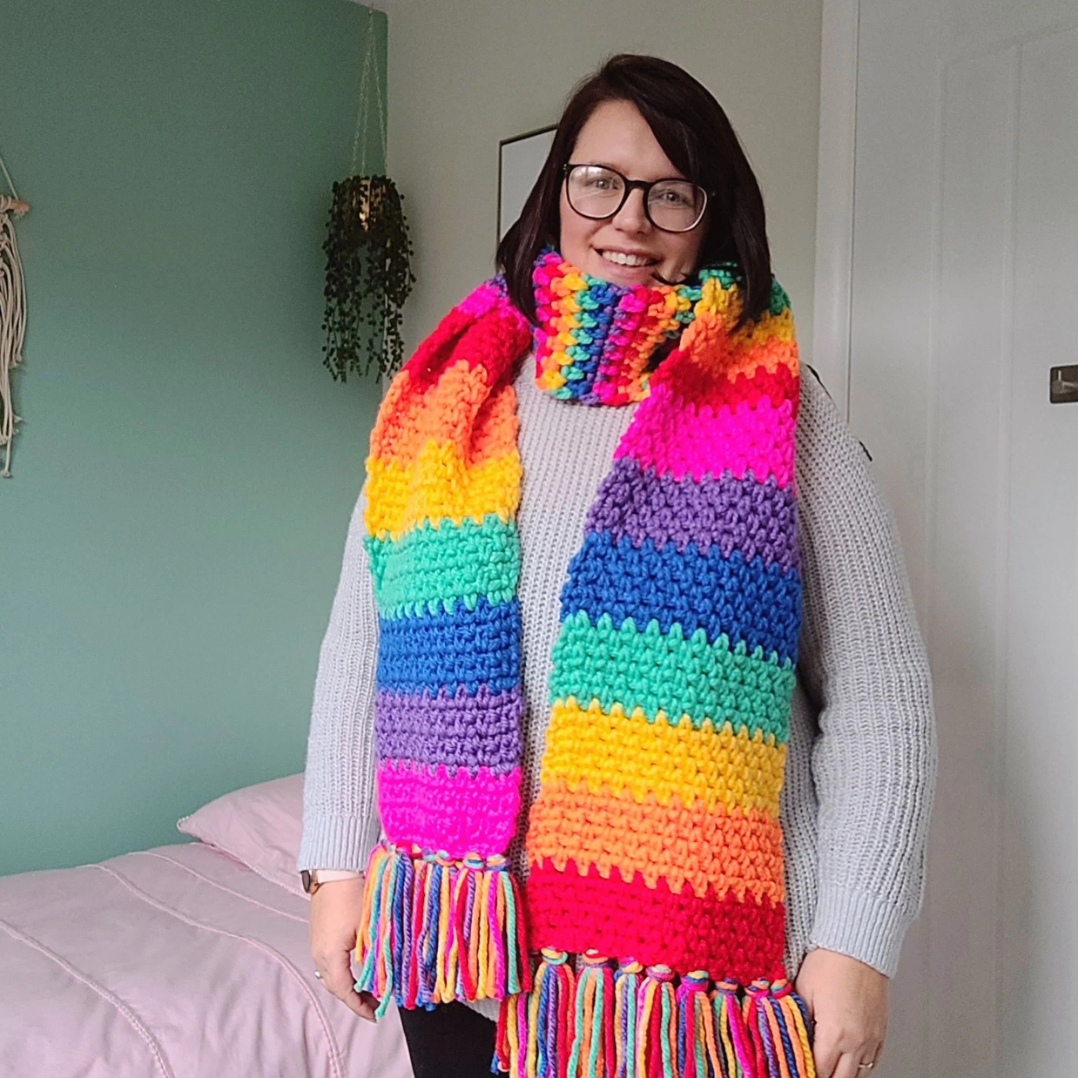 Chunky Rainbow - Scarf - Image 3