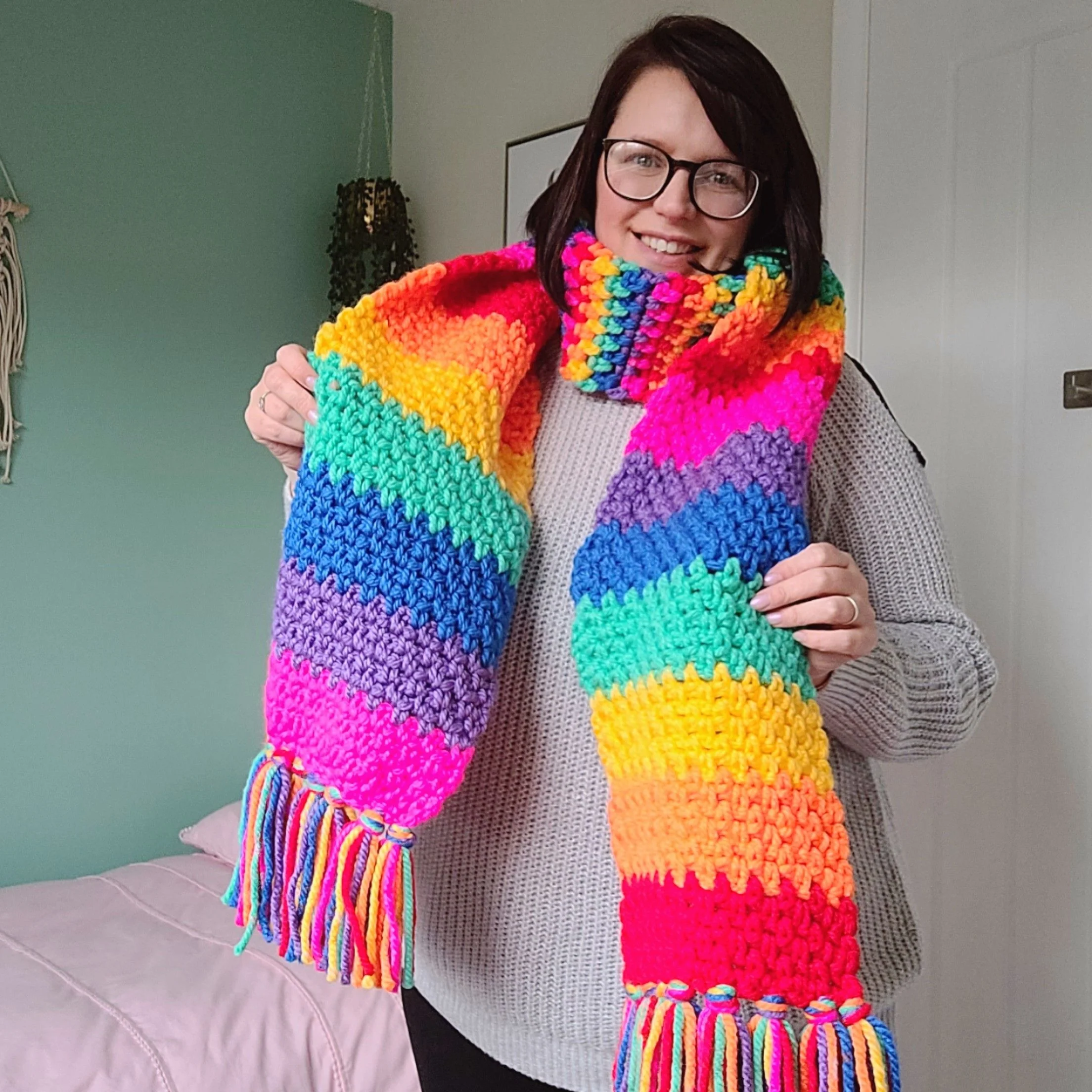 Chunky Rainbow - Scarf - Image 4