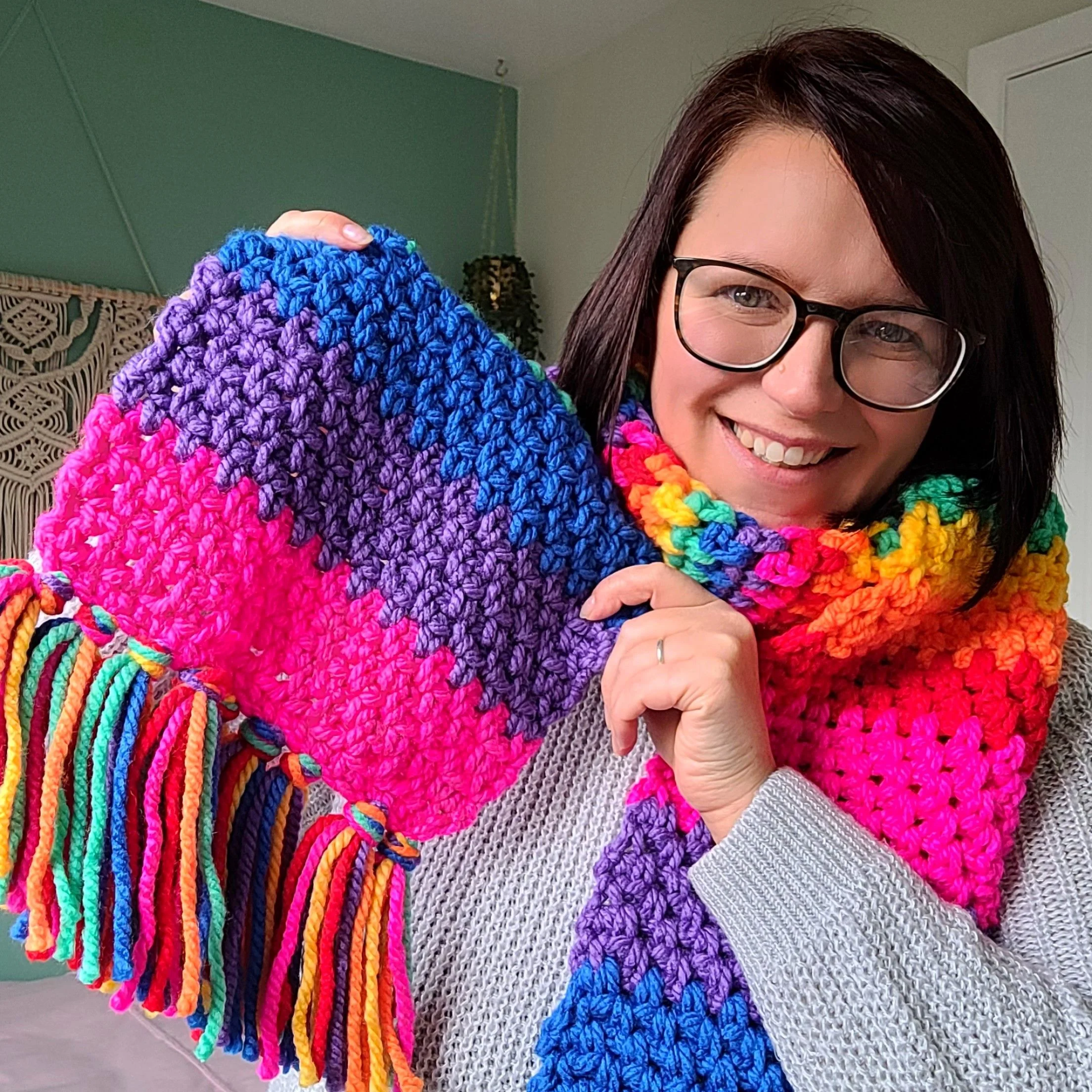 Chunky Rainbow - Scarf - Image 5