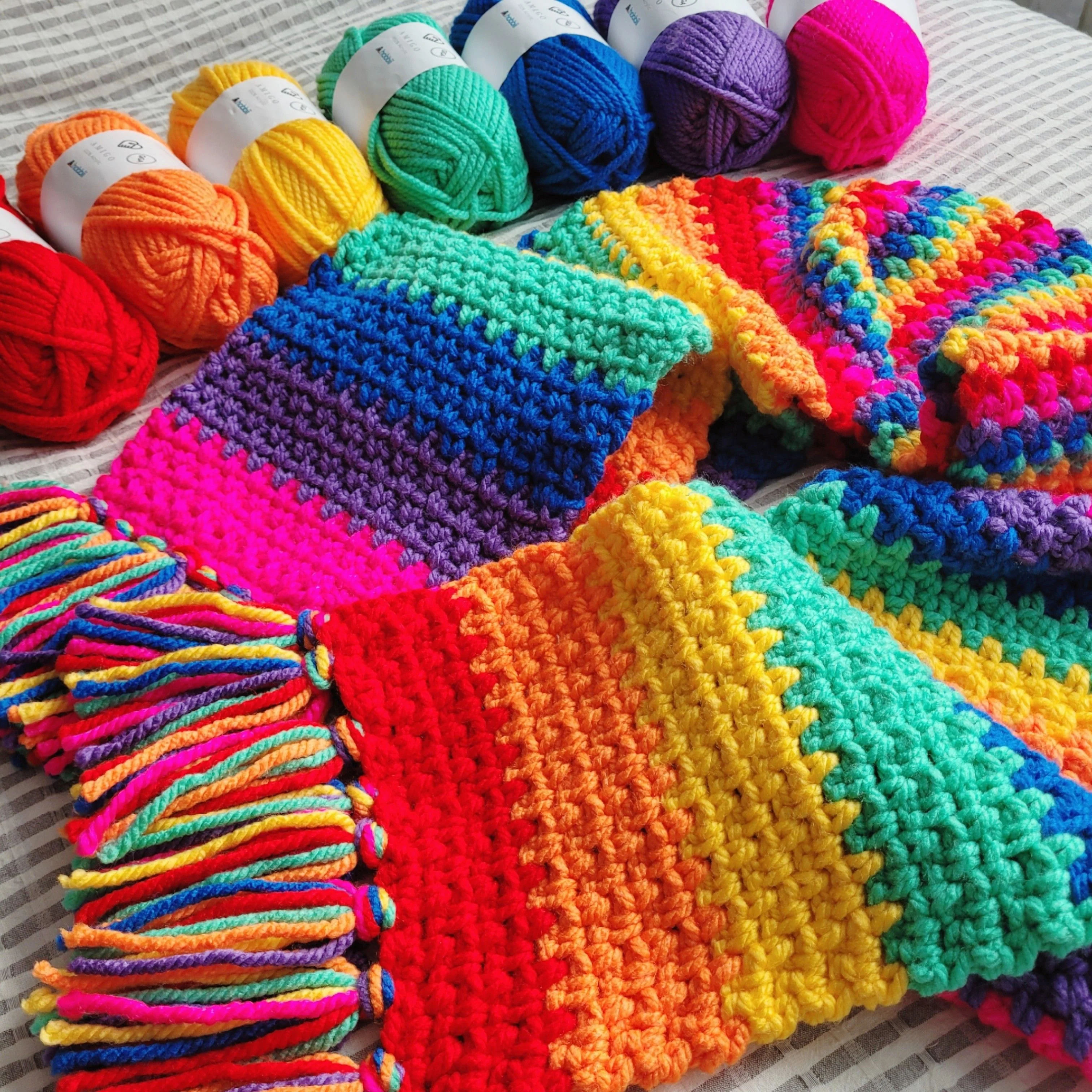 Chunky Rainbow - Scarf - Image 6