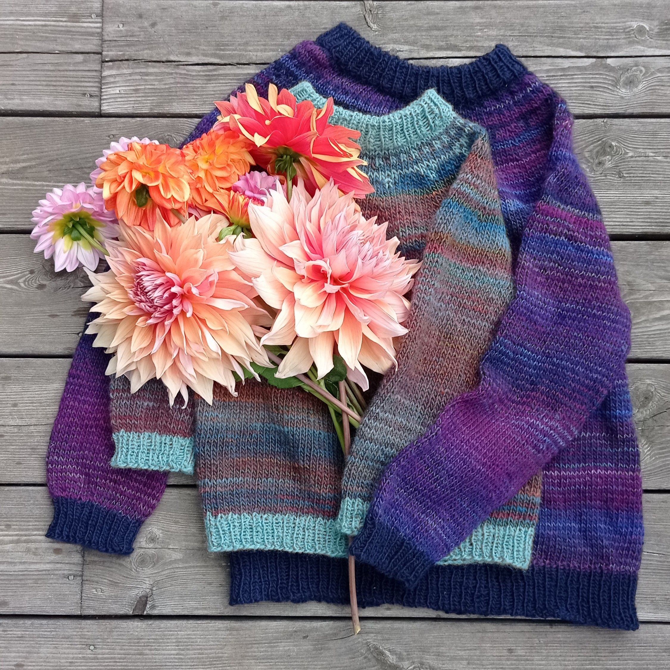 Easy Winter Glow - Children’s Sweater - Image 3