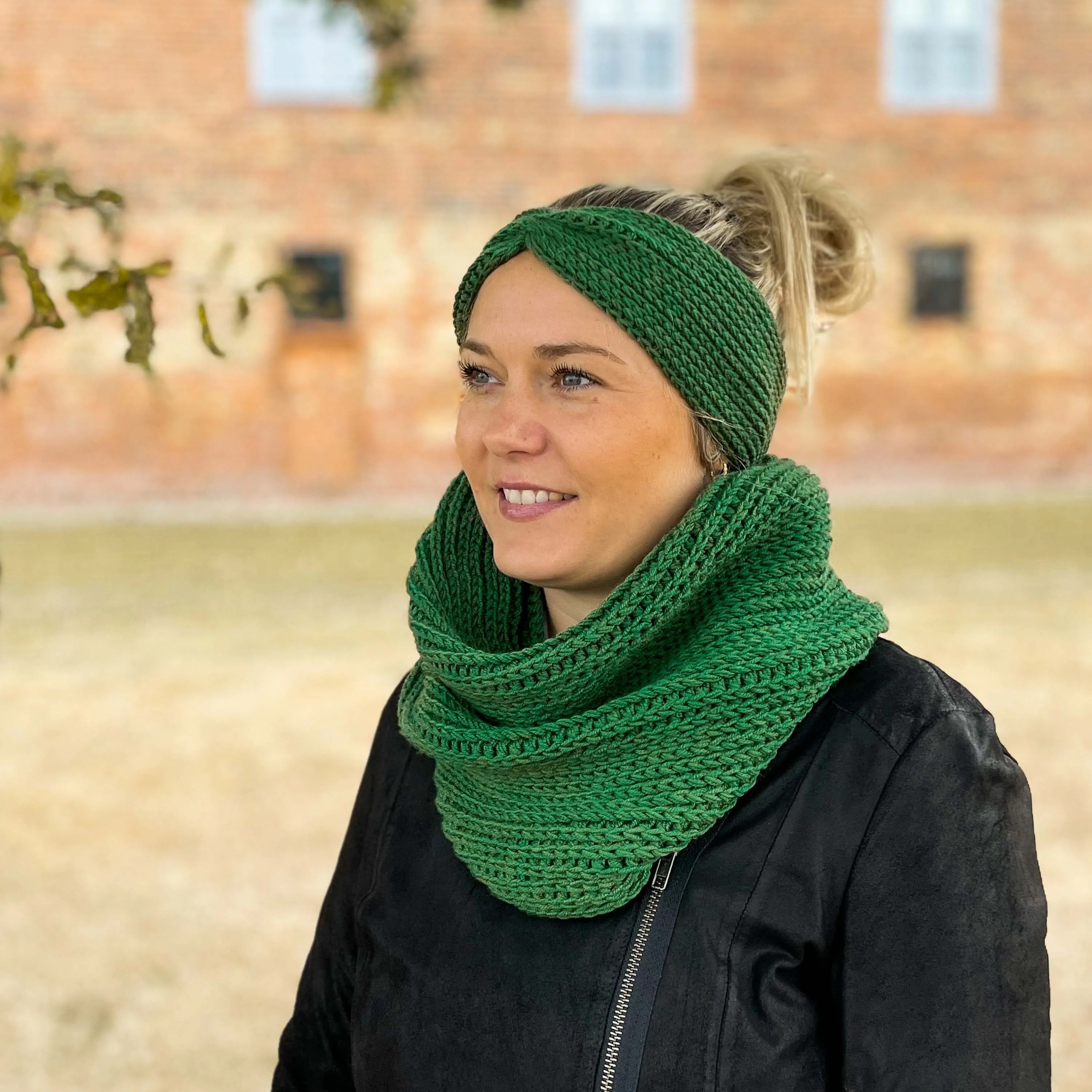 Joy - Winter Set - Headband & Cowl - Image 3
