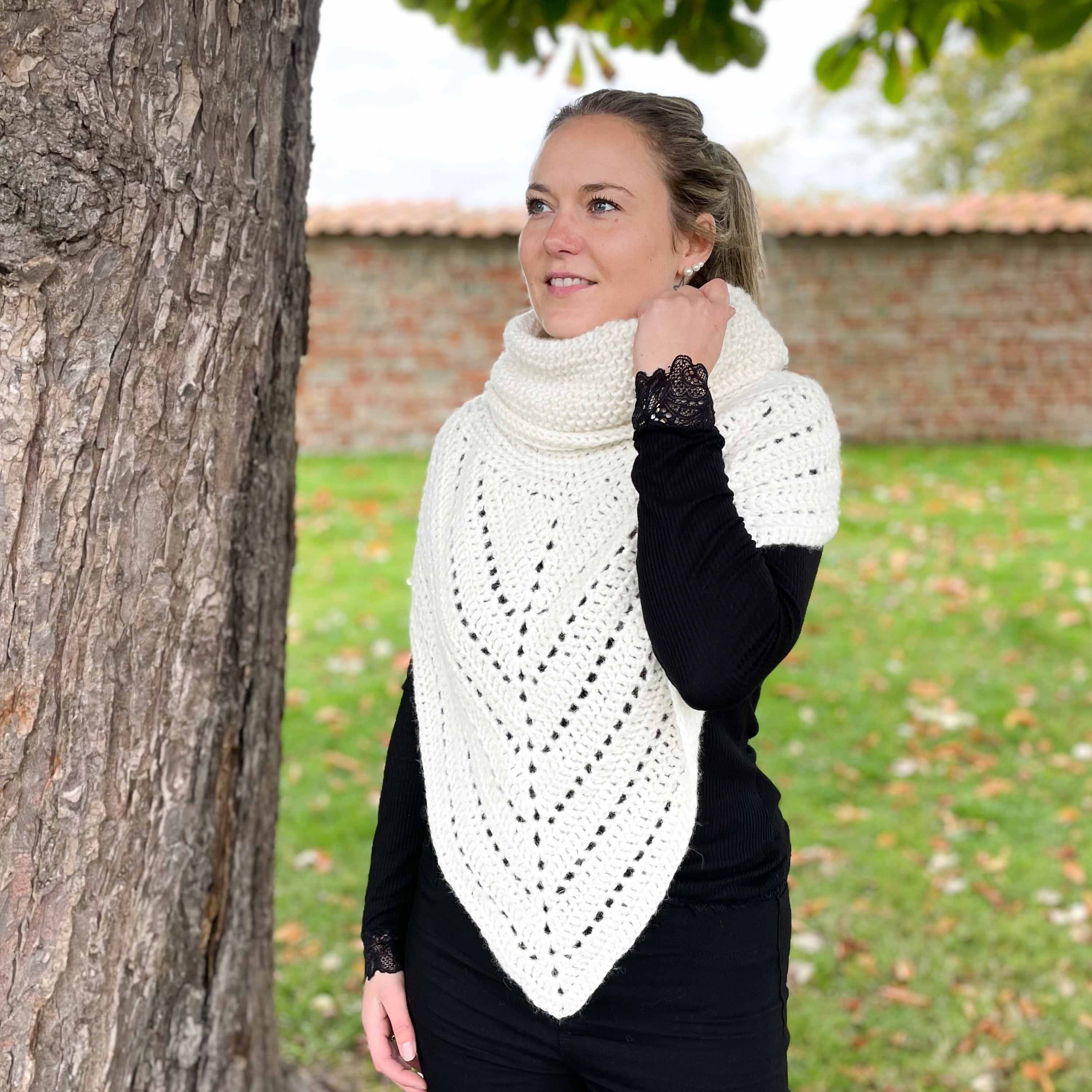 Diva - Shawl with collar - Image 6