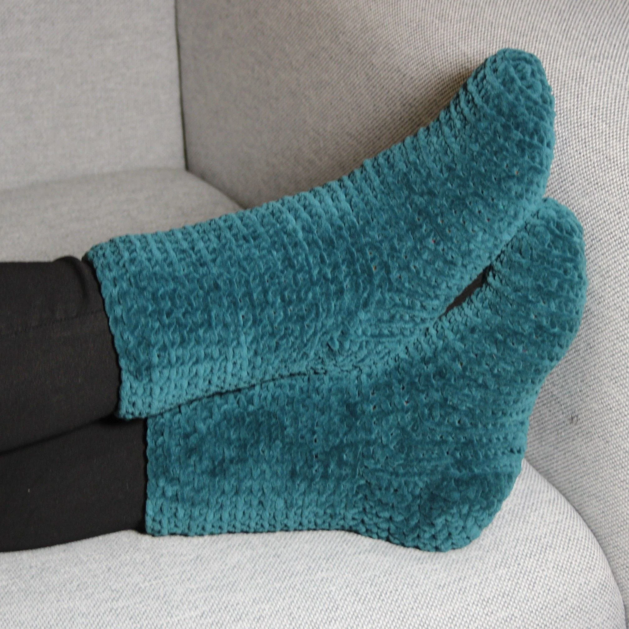 Sofa Socks - Crocheted Socks - Image 3