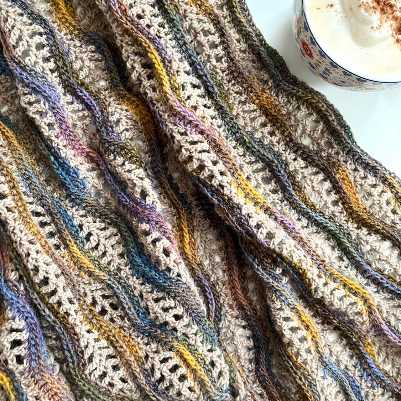 Winter Waves Wrap - Scarf - Image 3