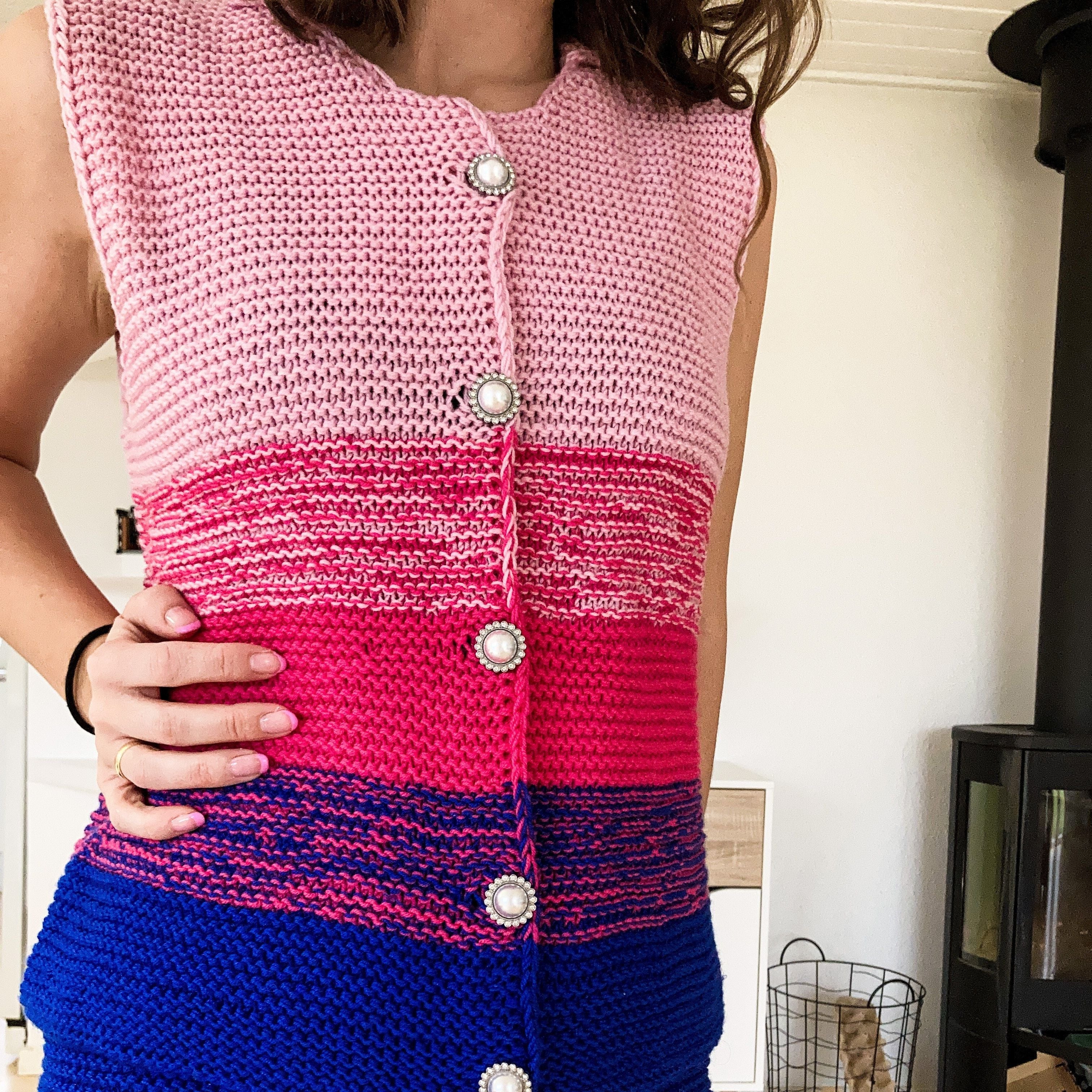 Flamingo Set - Vest and Skirt - Image 2