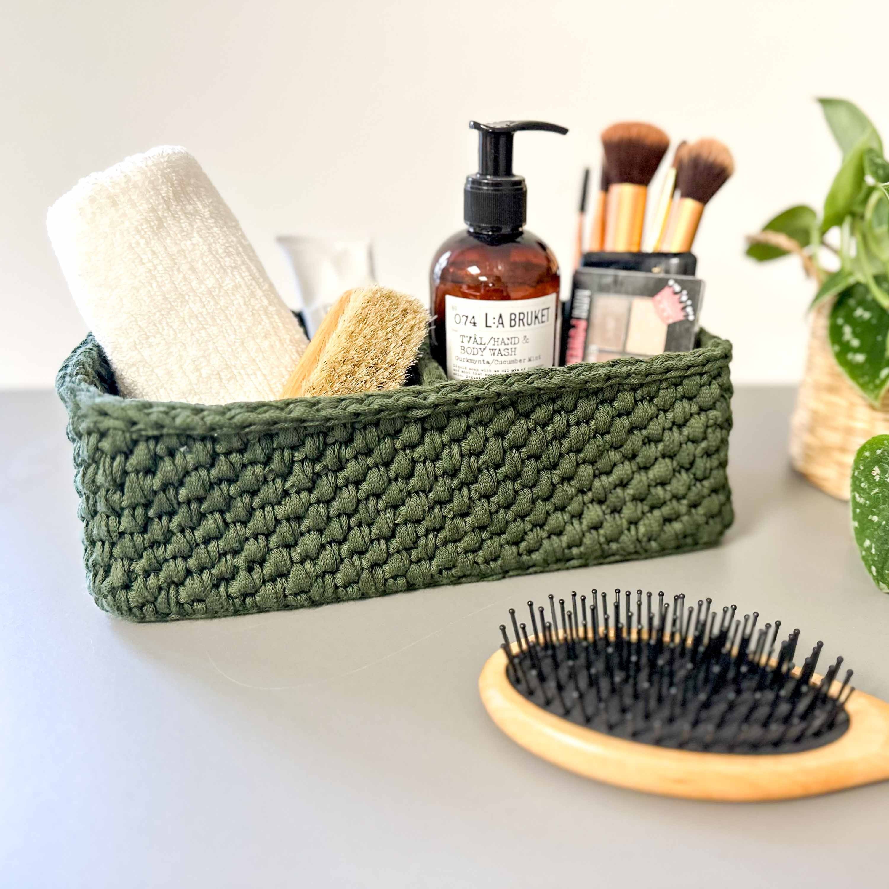 Basket with 2 compartments - Image 2