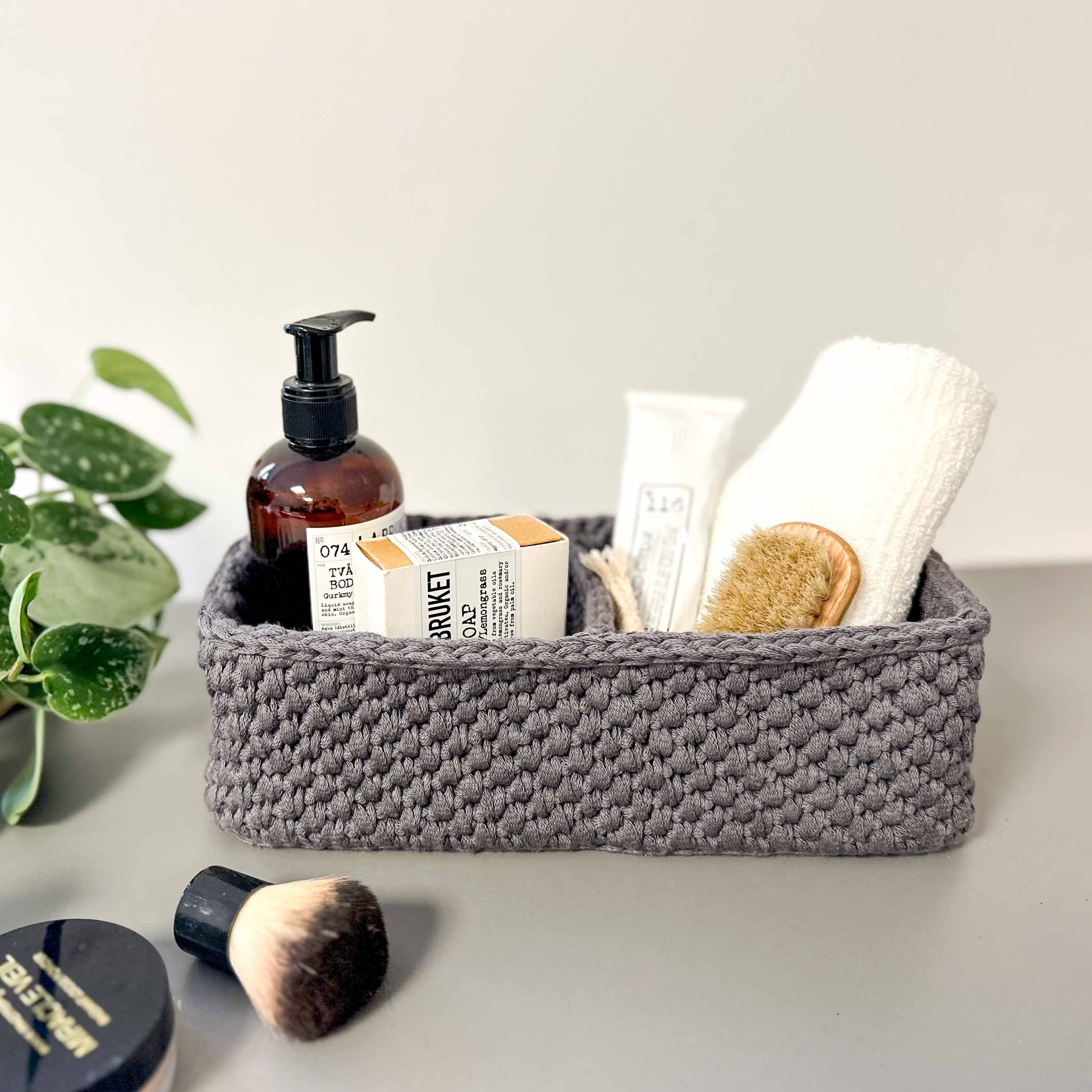 Basket with 2 compartments - Image 3