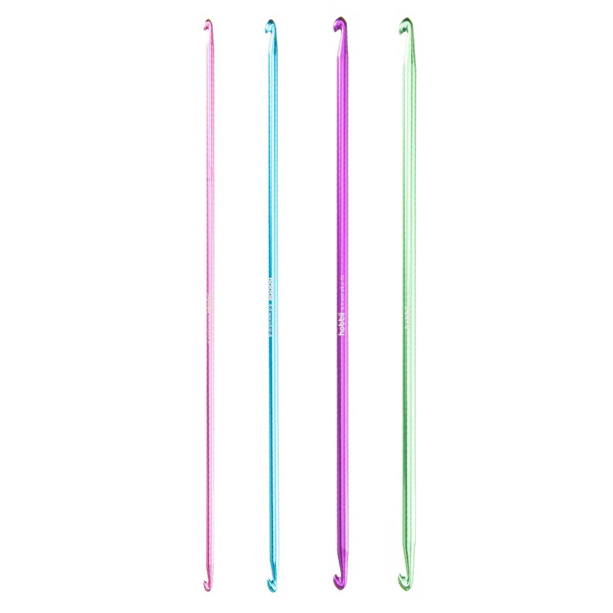 Alumiininen Tupla-Tunisialainen Virkkuukoukkusetti - 28 cm