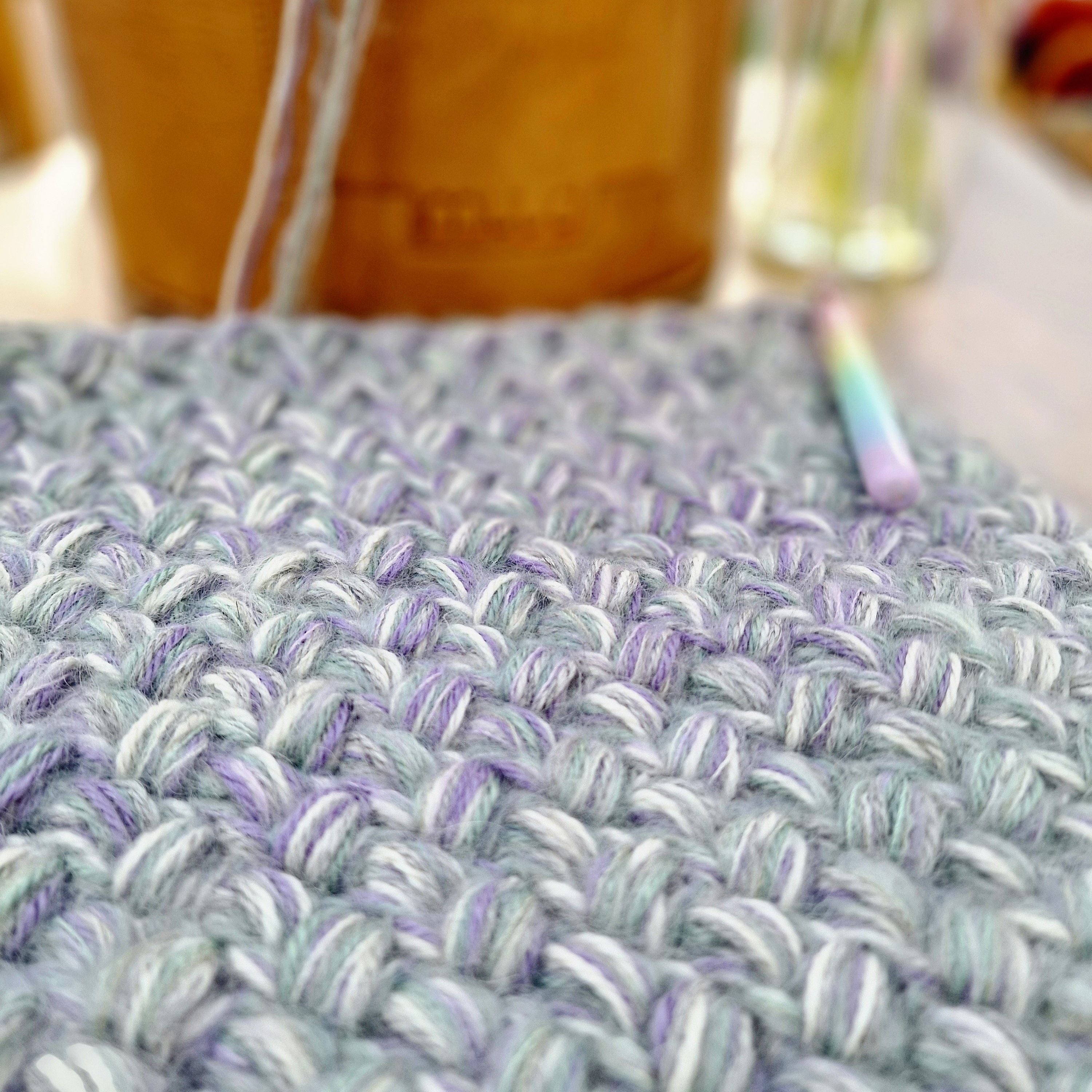 Chunky Puff Stitch - Cowl - Image 4