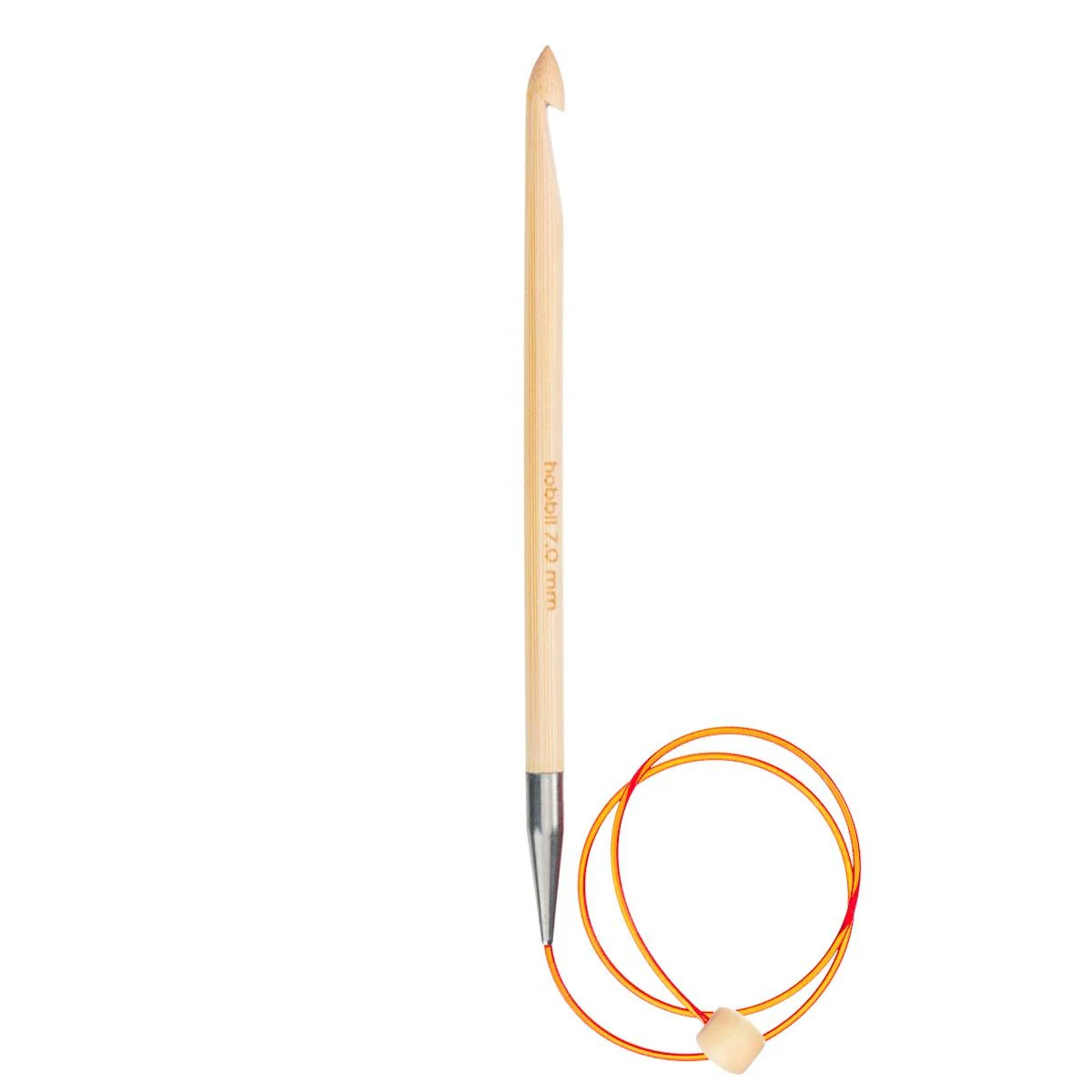 Bambus Tunisialainen Virkkuukoukku Kaapelilla - 50 cm - Image 11