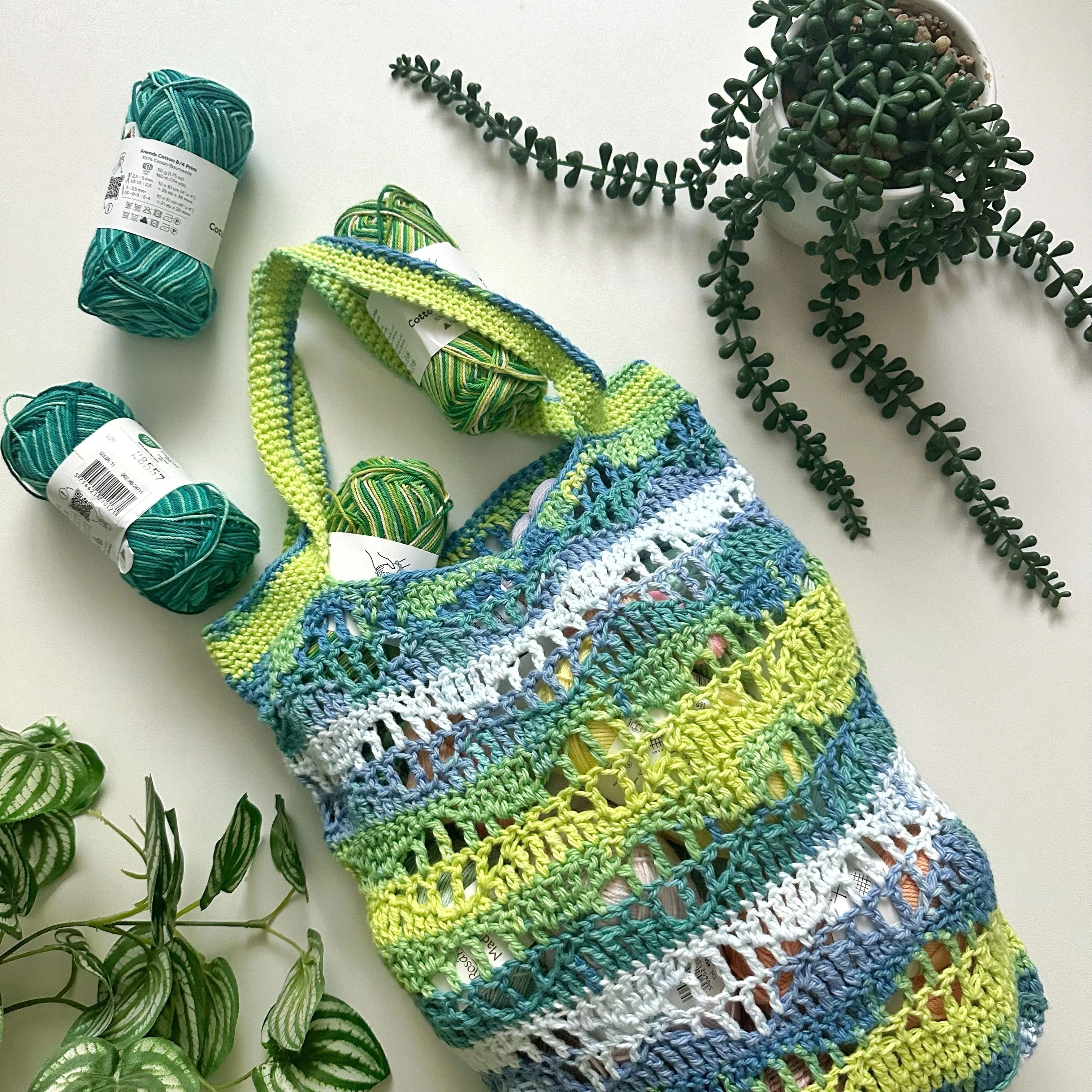 Delicate Waves - Market Bag - Image 3
