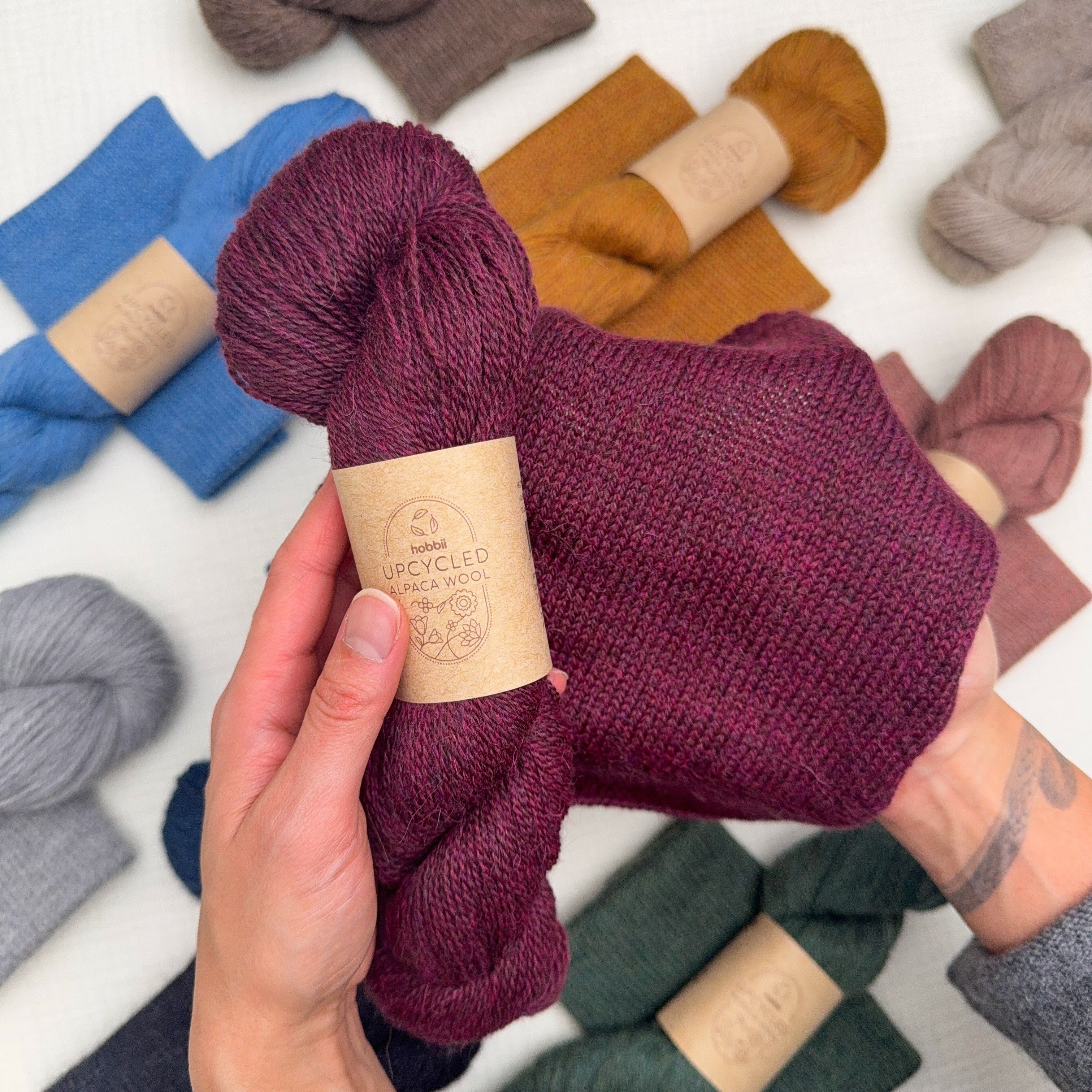 Upcycled Alpaca Wool (Limited Edition) - Image 2