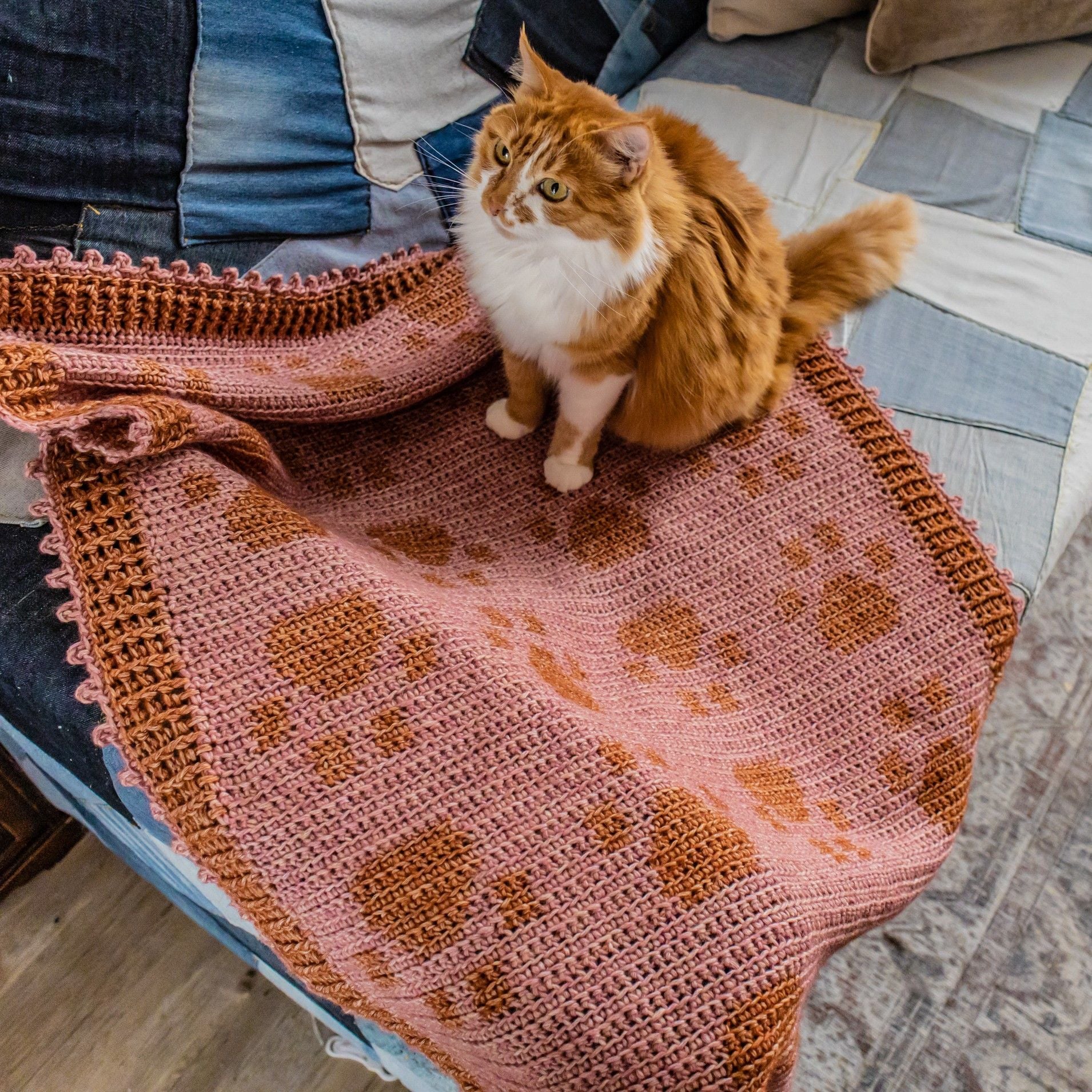 Paw Prints On My Heart - Blanket - Image 4