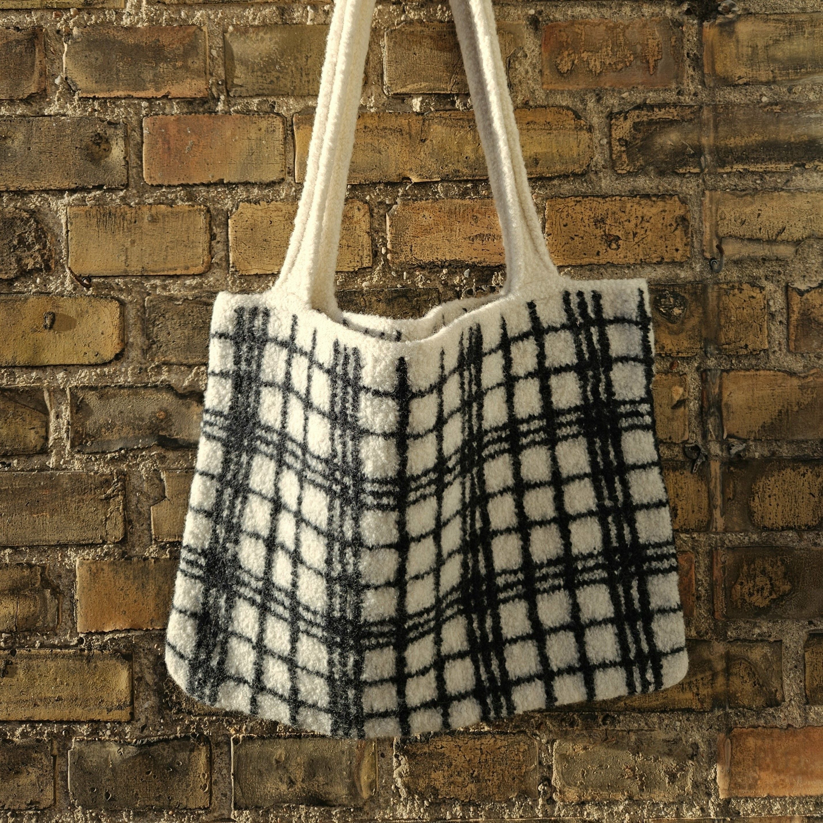 Mostly-for-shopping - Felted Tote Bag - Image 2