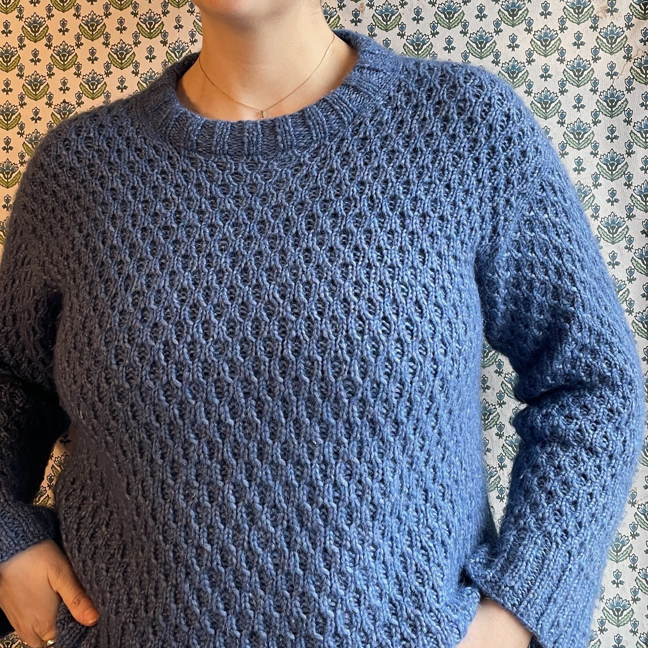 Easy Honeycomb Sweater - Image 2