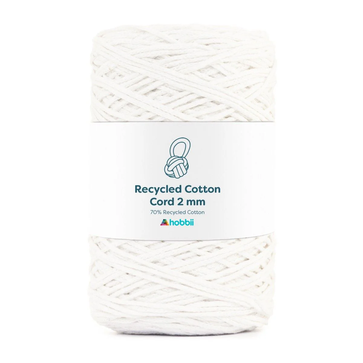 Recycled Cotton Cord (2 mm) - Image 5