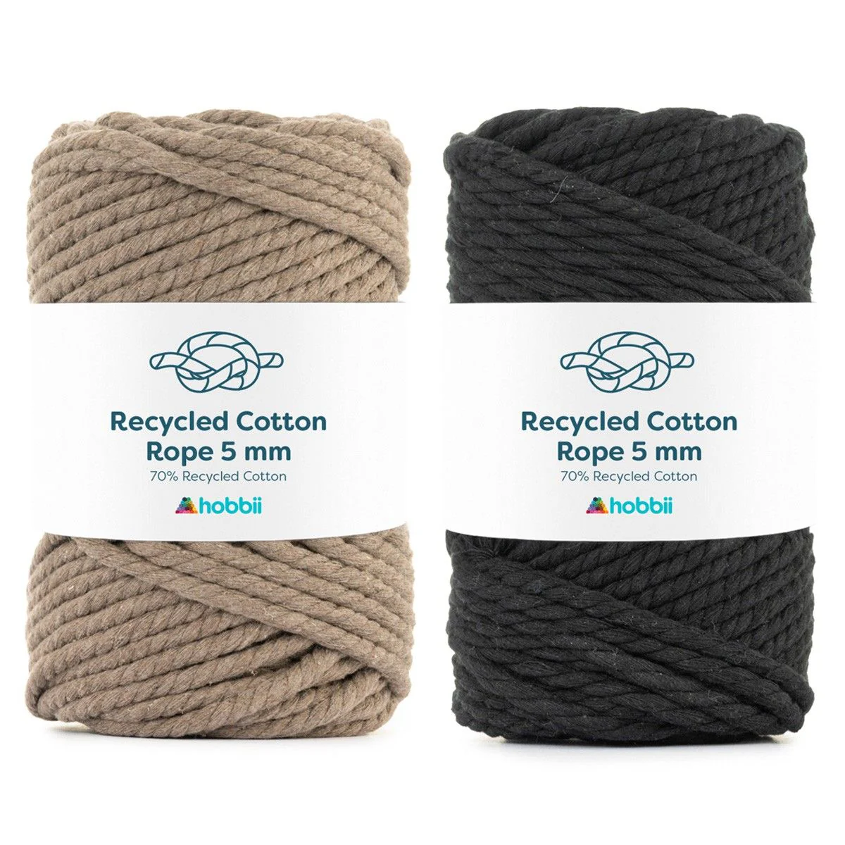 Recycled Cotton Rope (5 mm)