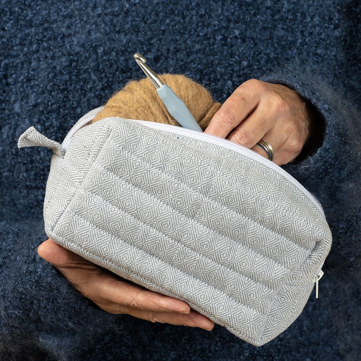Tilkattu Projektikassi - Pitkä - Keskikokoinen - Image 3