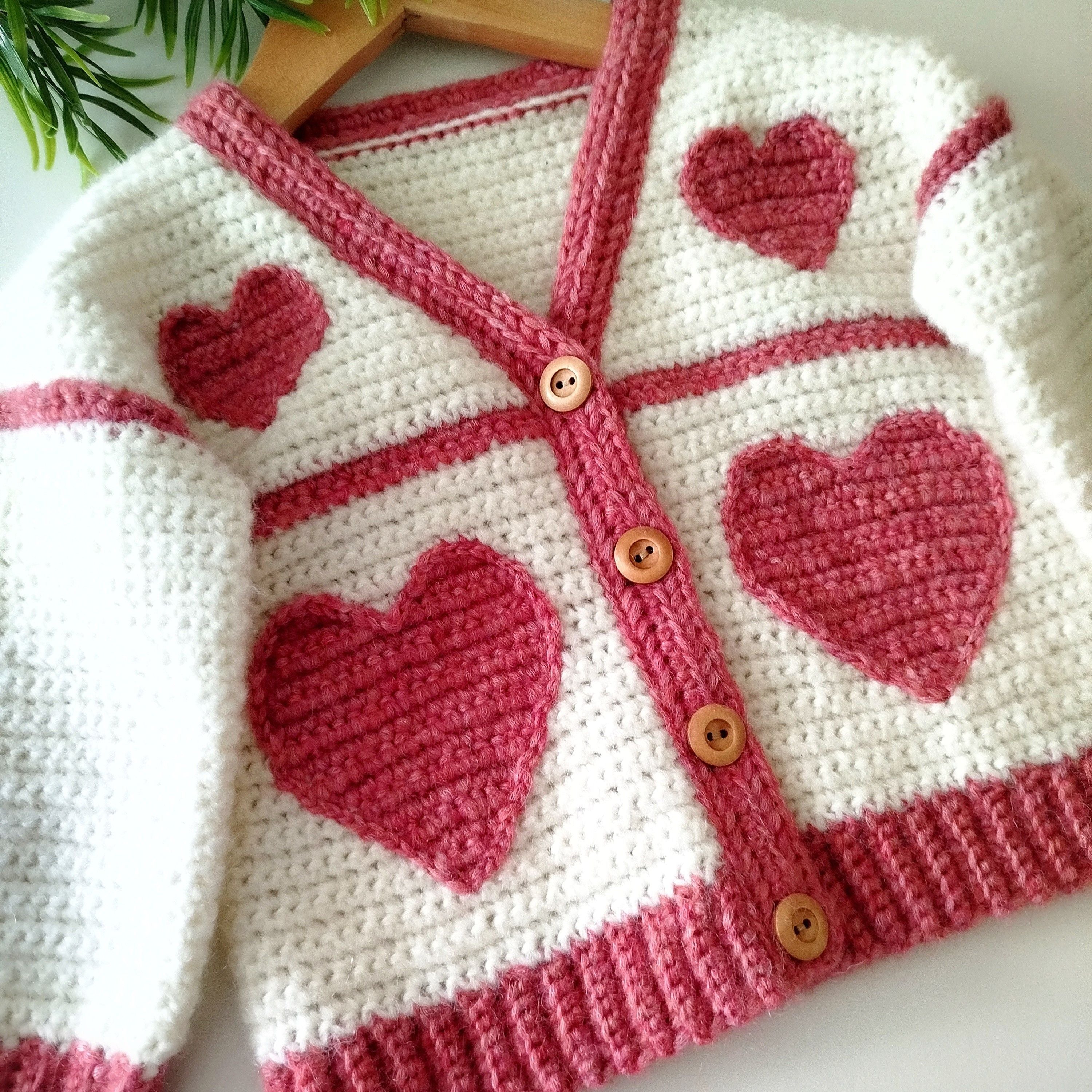 Sweet Heart - Children’s Cardigan - Image 4