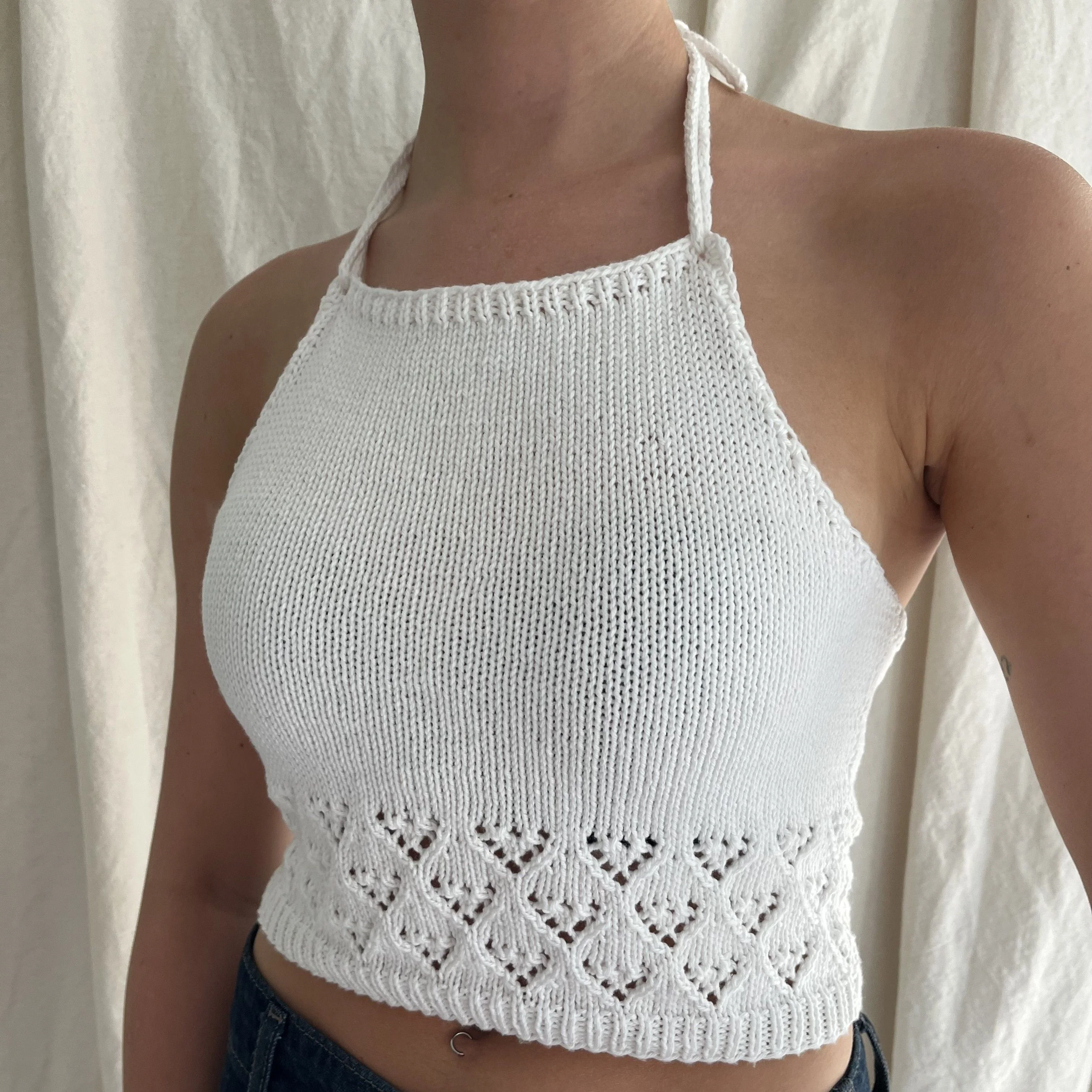 Martha - Halterneck Top - Image 2