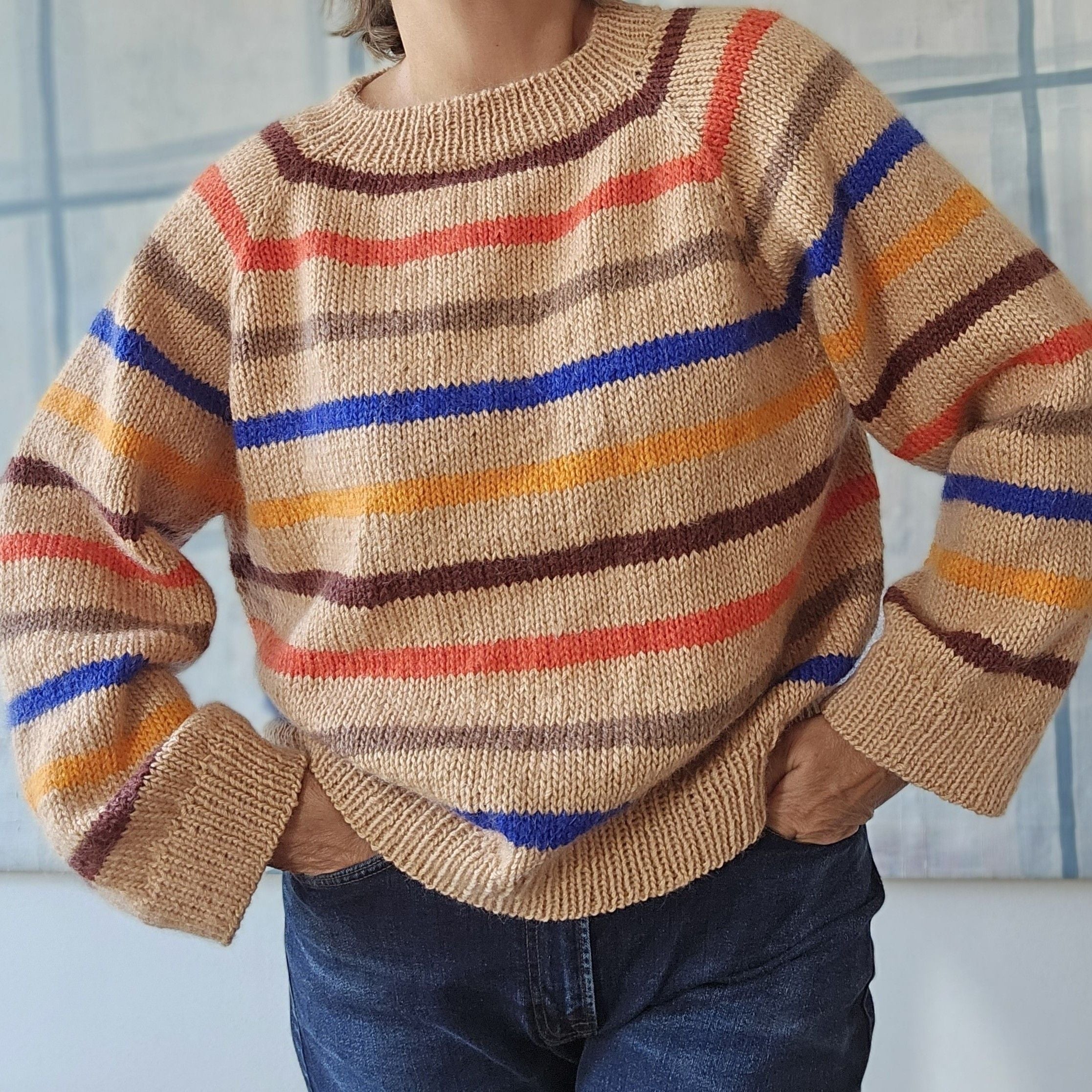 Vandrette Linjer – Sweater - Image 2