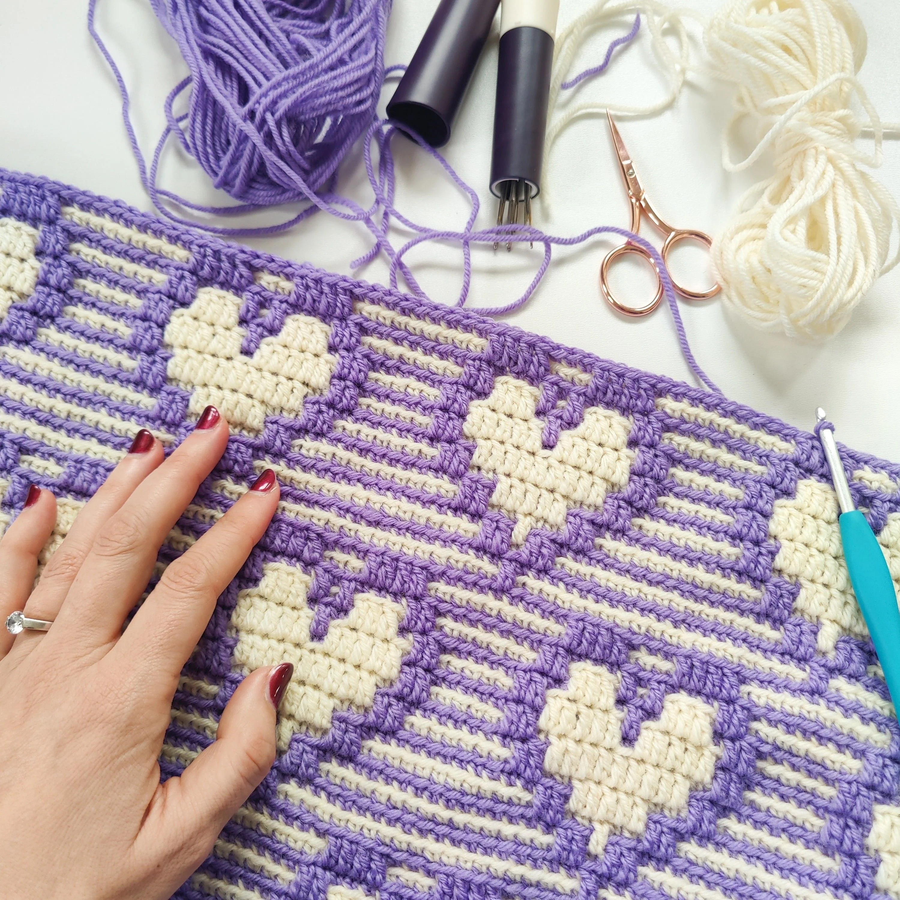 Hearts All Over - Pillow - Image 4