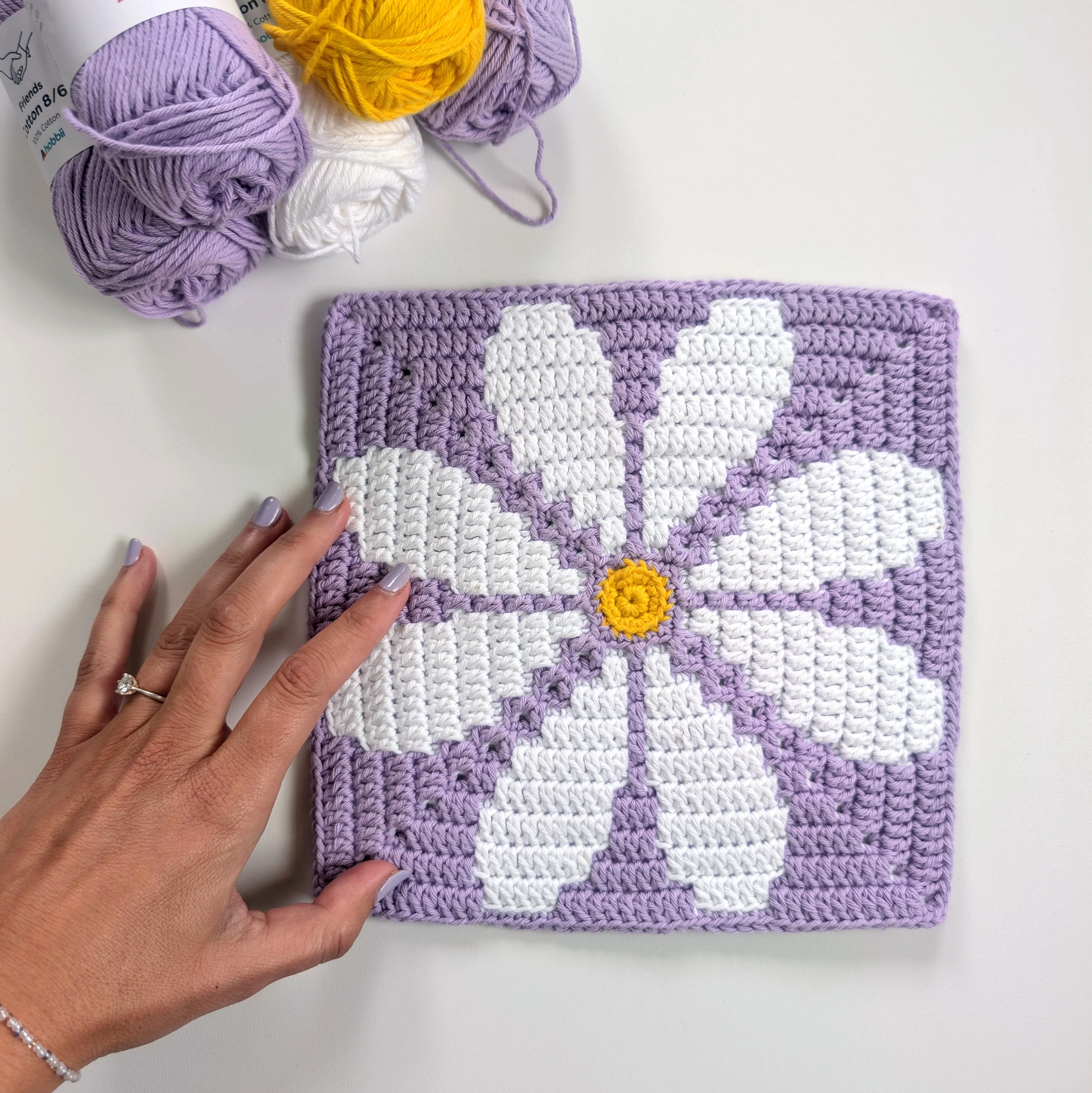 Daisy Dreams - Mosaic Square - Image 3