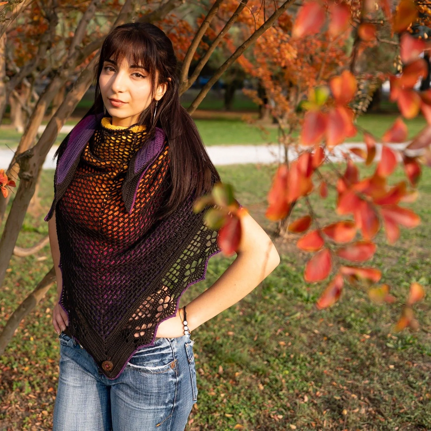 Hidden Garden - Shawl - Image 4