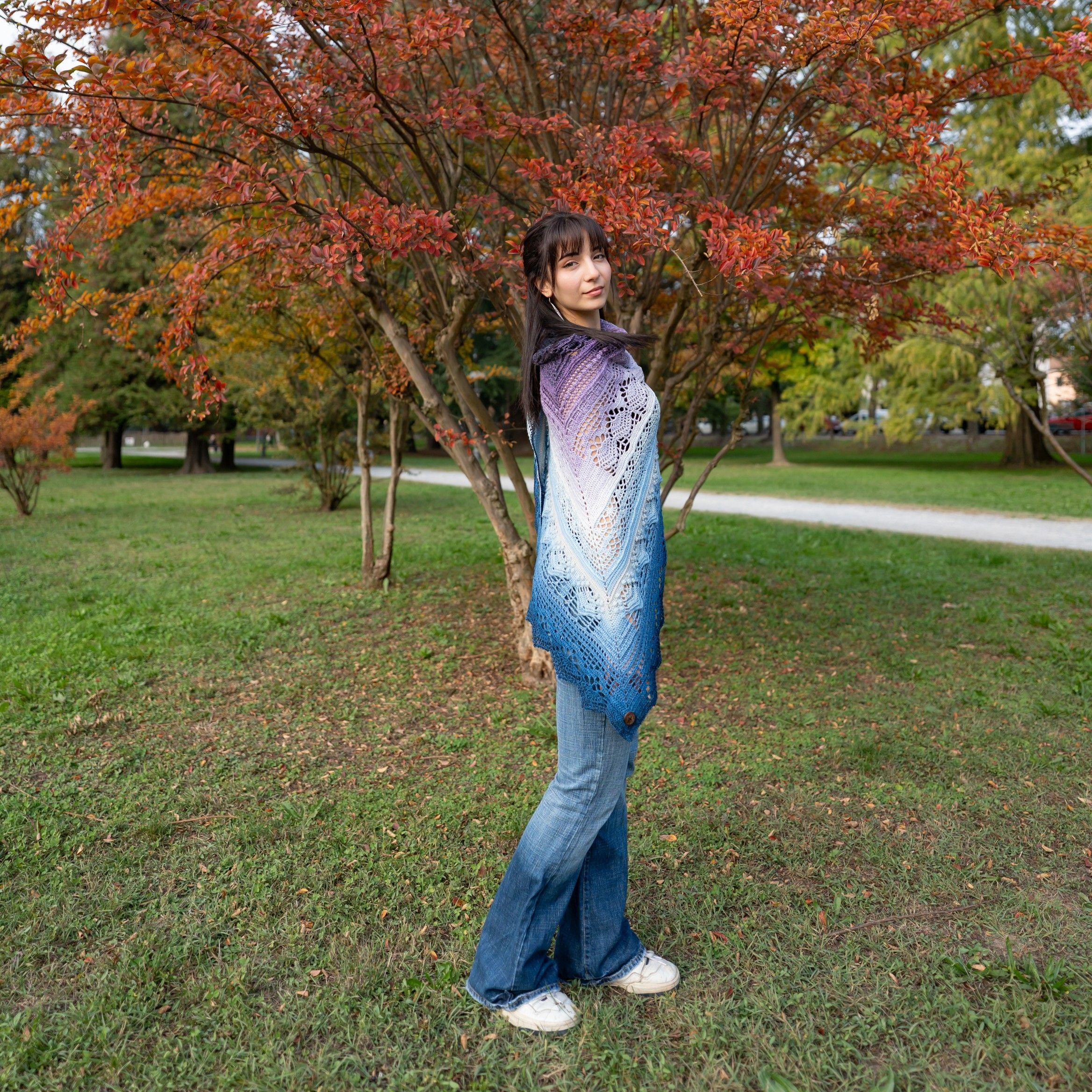 Frozen Iris - Shawl - Image 12