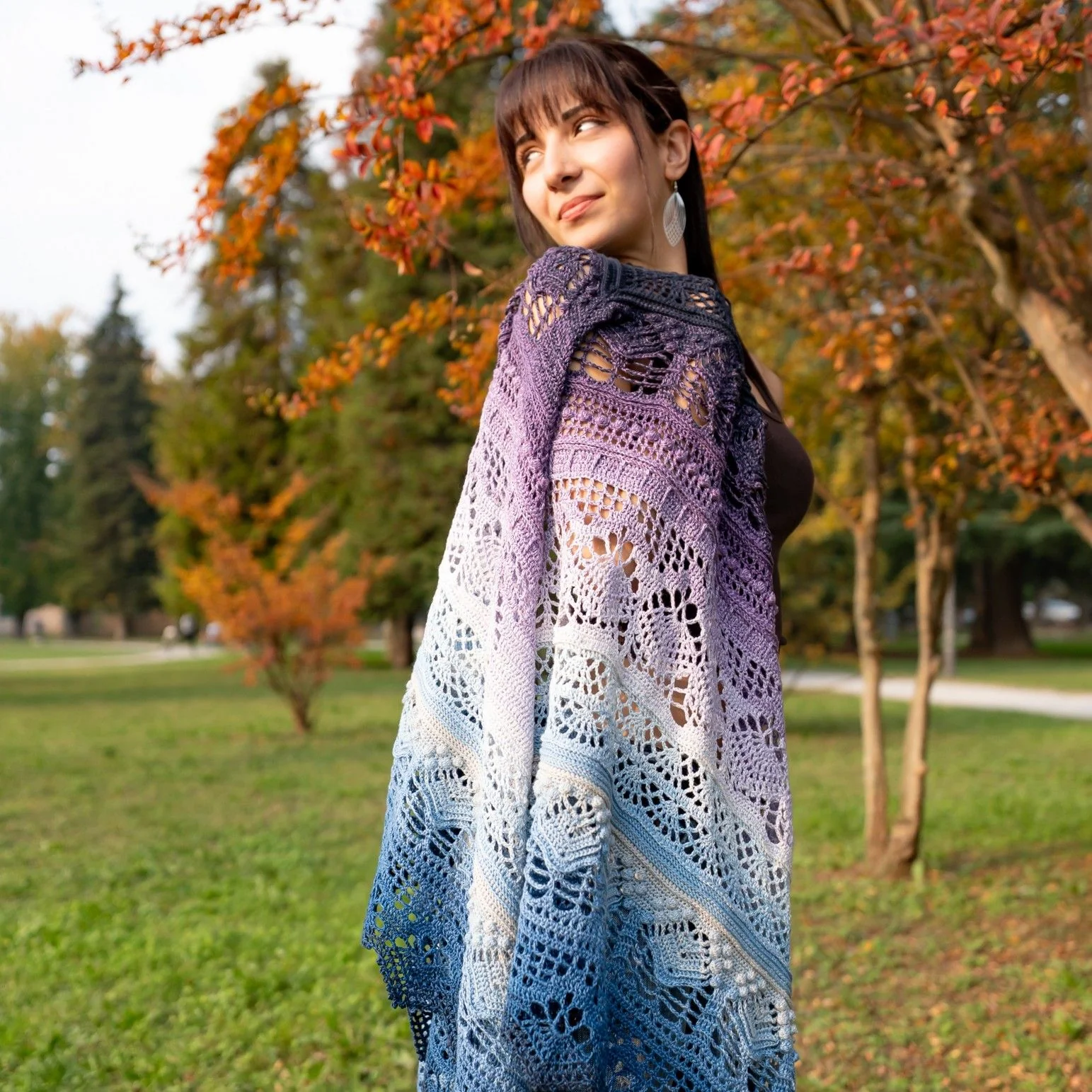 Frozen Iris - Shawl - Image 16