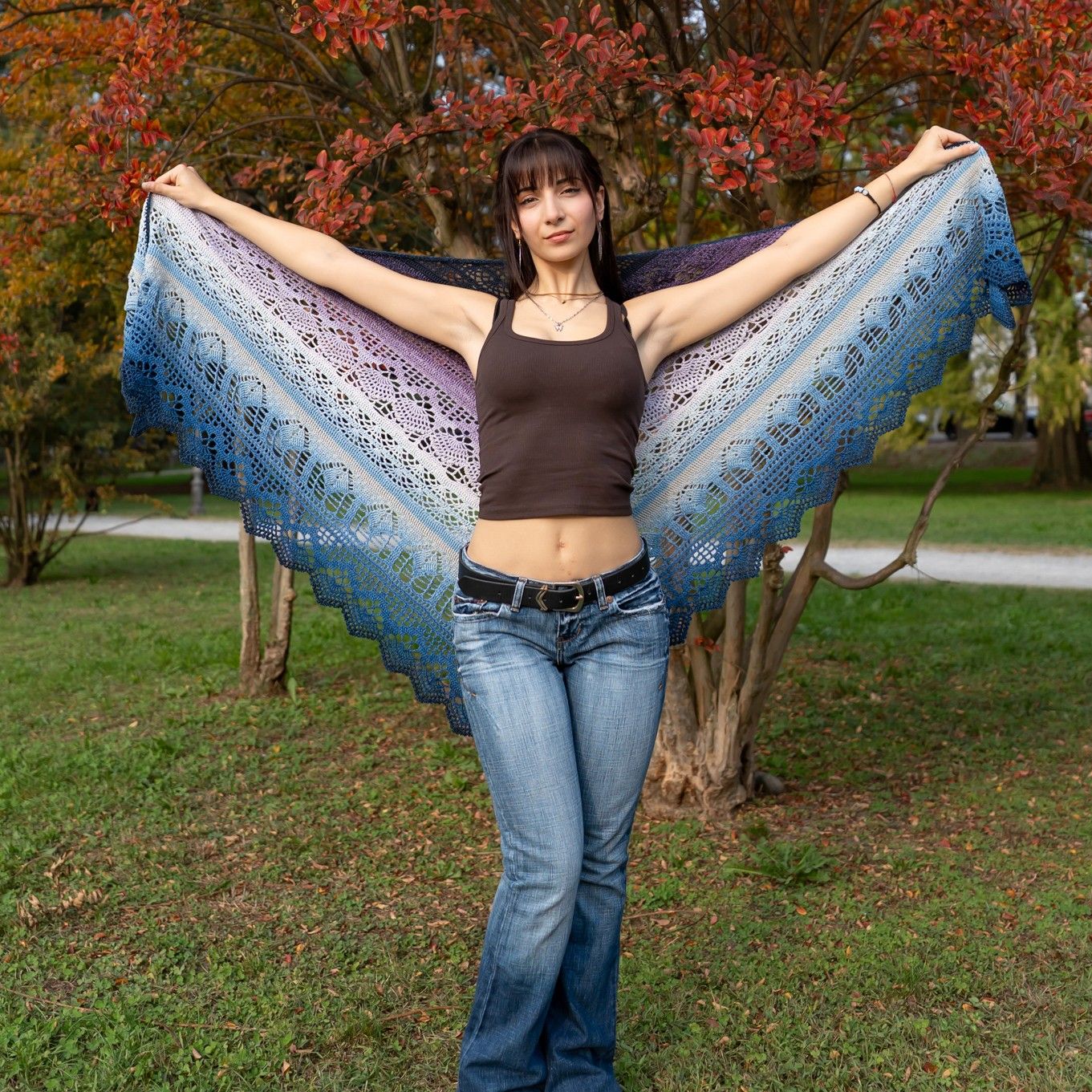 Frozen Iris - Shawl - Image 18