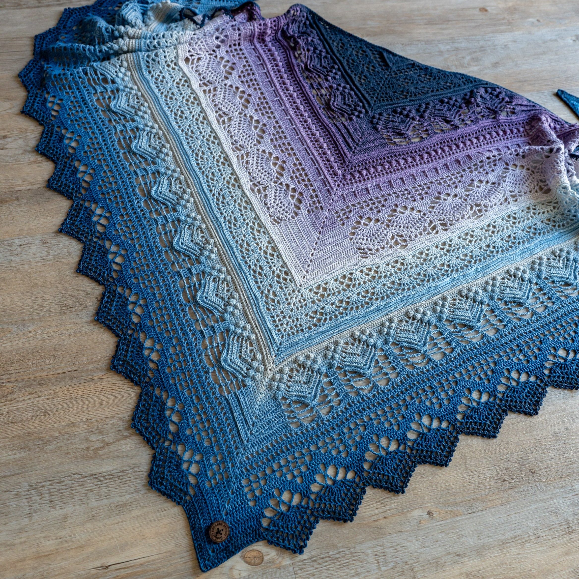 Frozen Iris - Shawl - Image 7