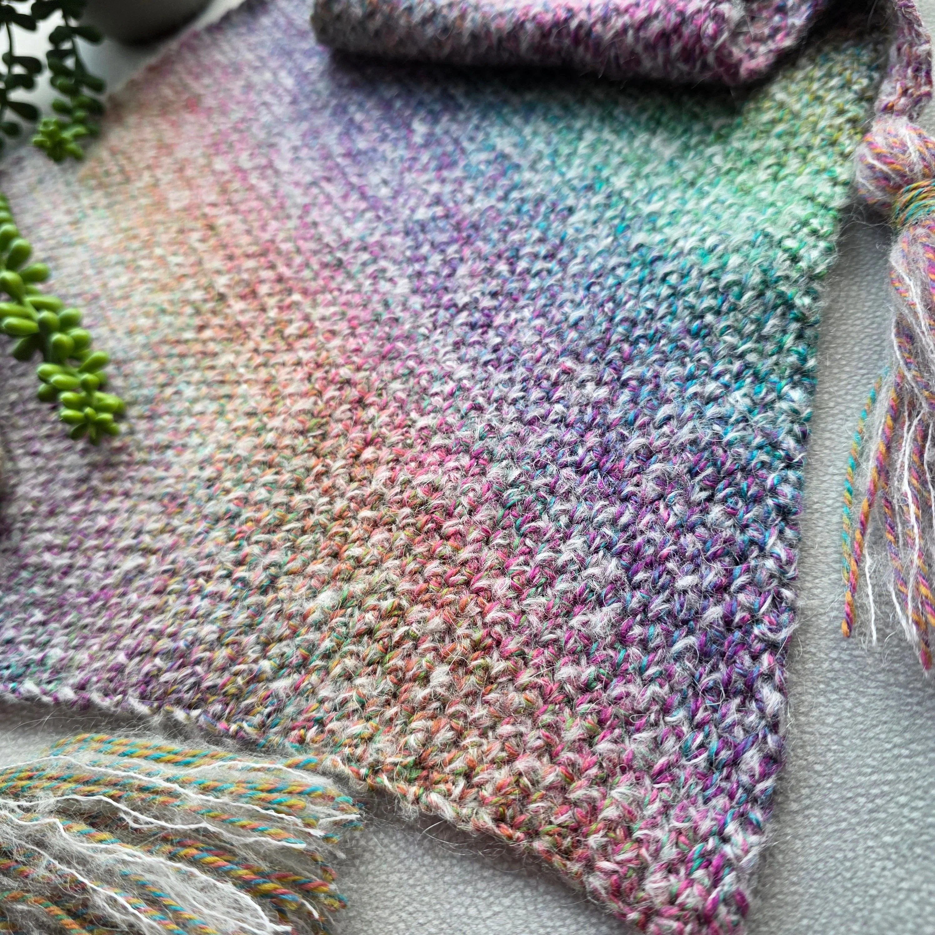 Magic Moss Stitch - Scarf - Image 3